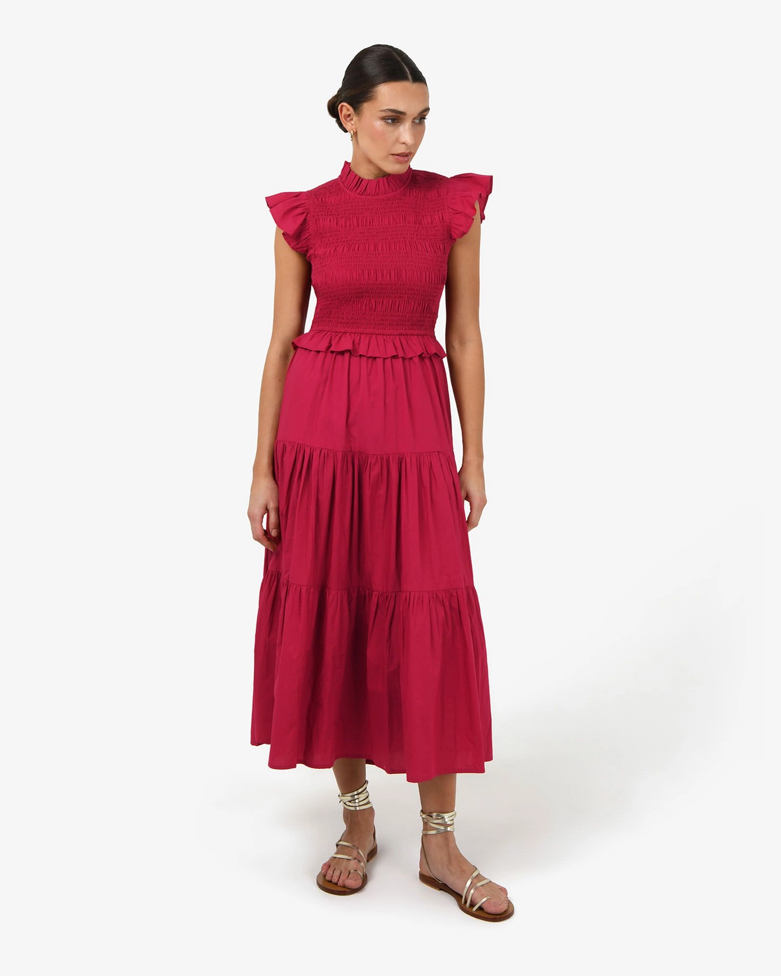 Forcast Clothing - Gia Cotton Poplin Dress