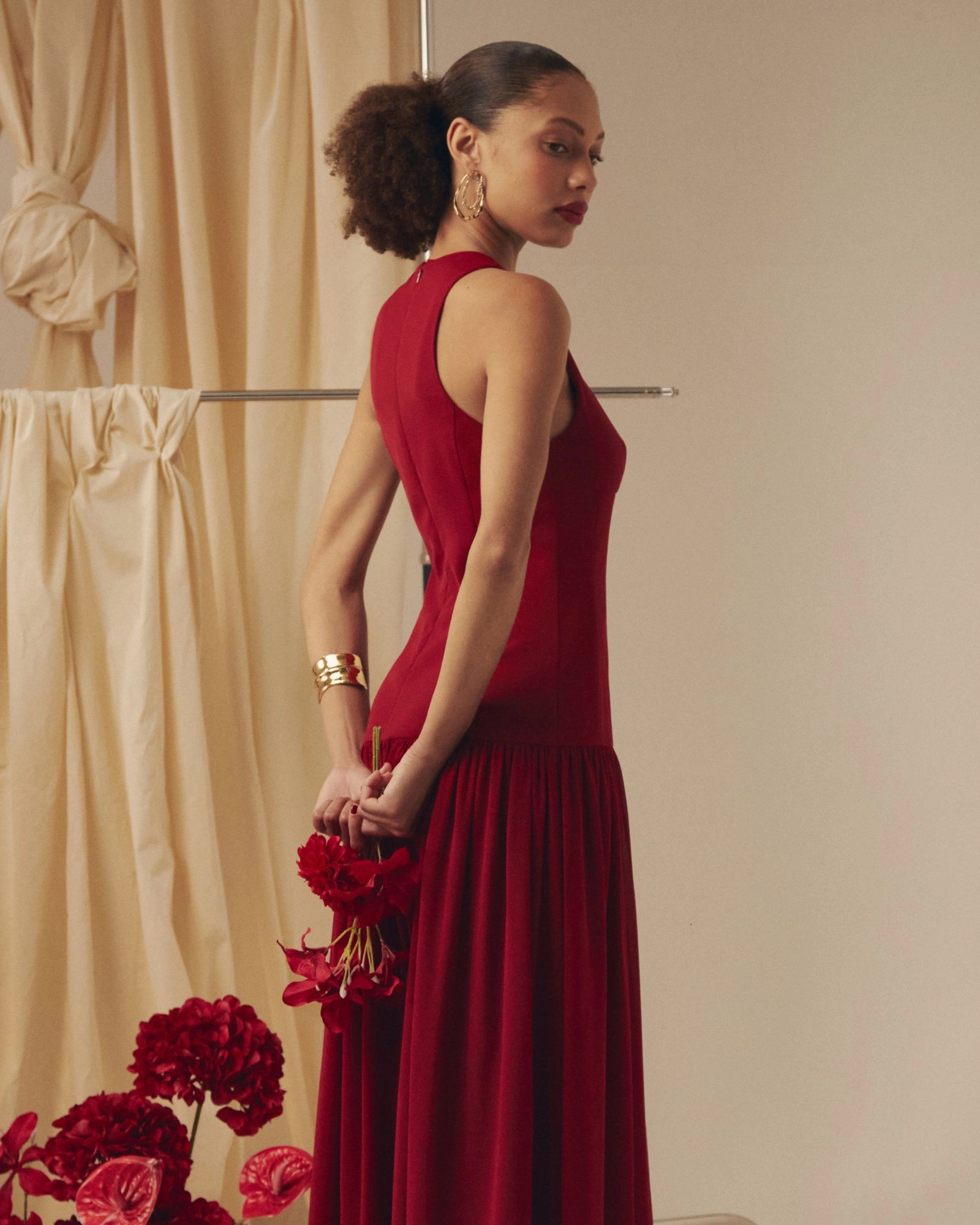 Forcast Clothing - Selena Dropped Waist Dress