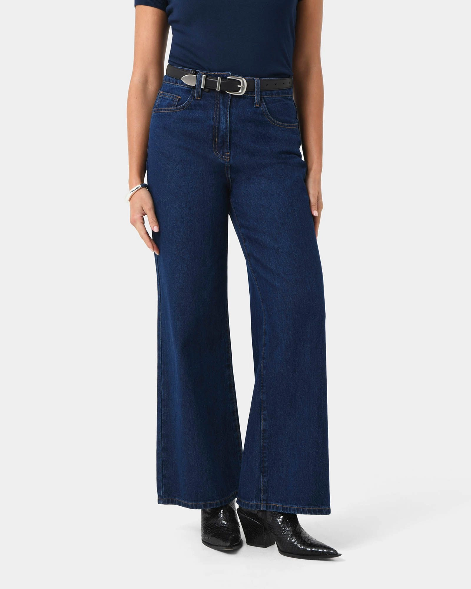 Forcast Clothing - Carmen Wide Leg Jeans