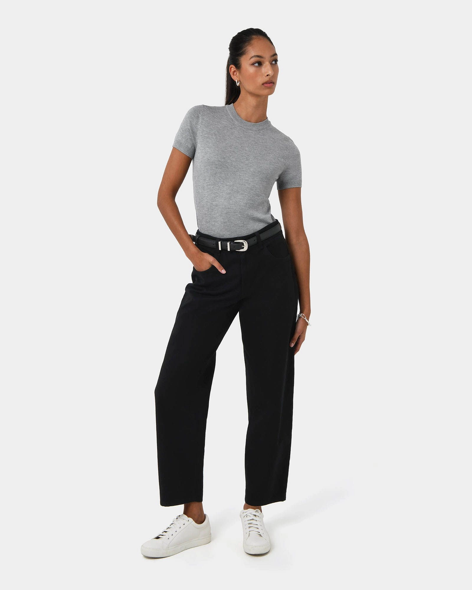 Forcast Clothing - Leighton Barrel Leg Jeans