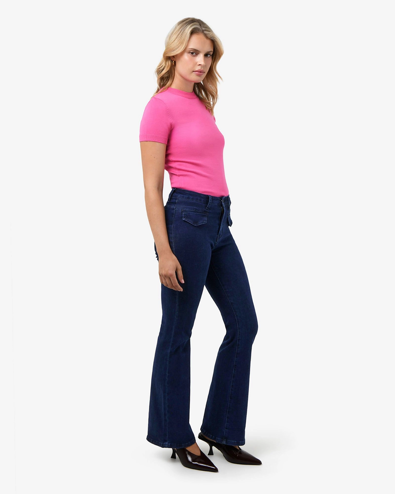 Forcast Clothing - Bondi Flared Leg Jeans