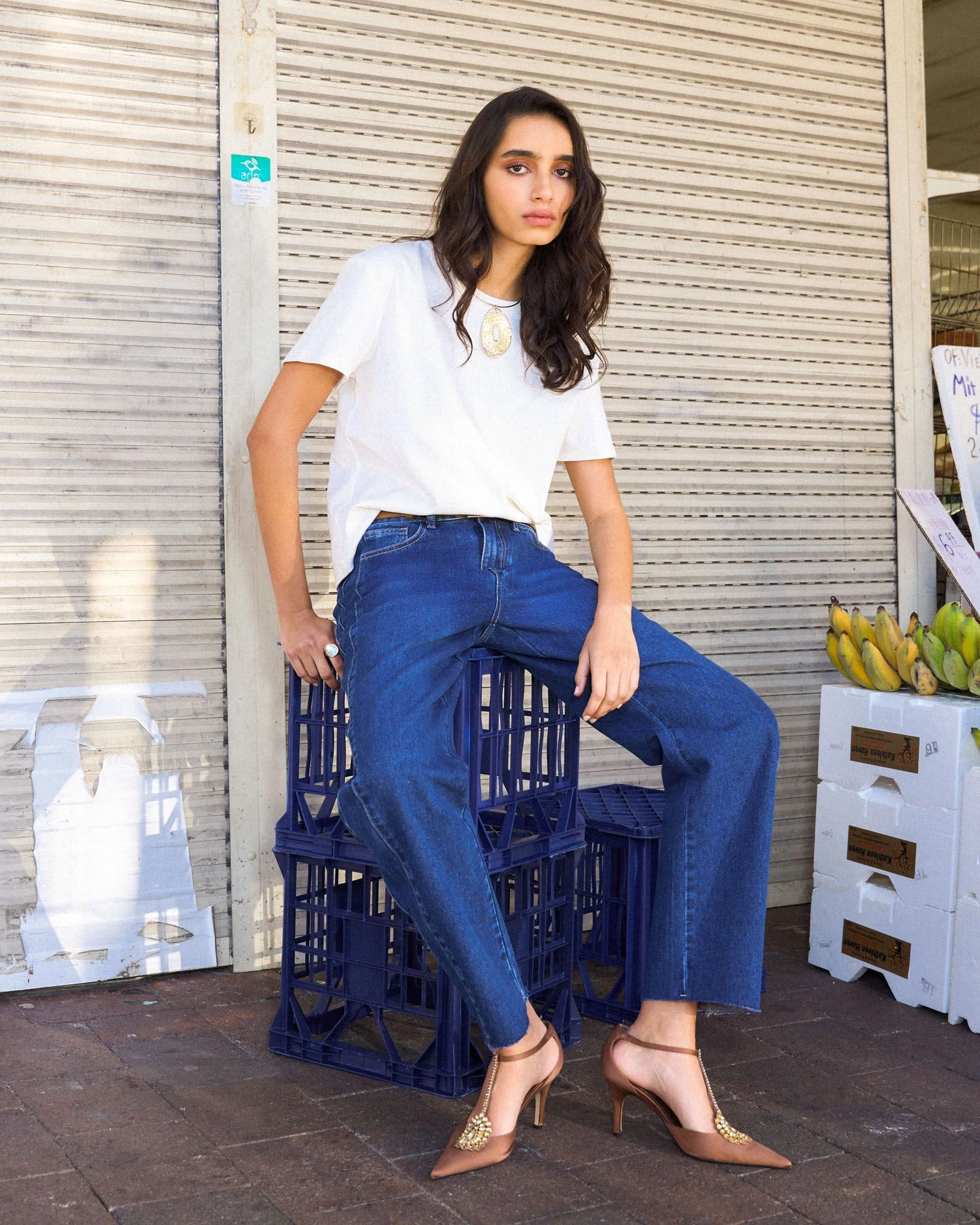 Forcast Clothing - Bondi Barrel Leg Jeans