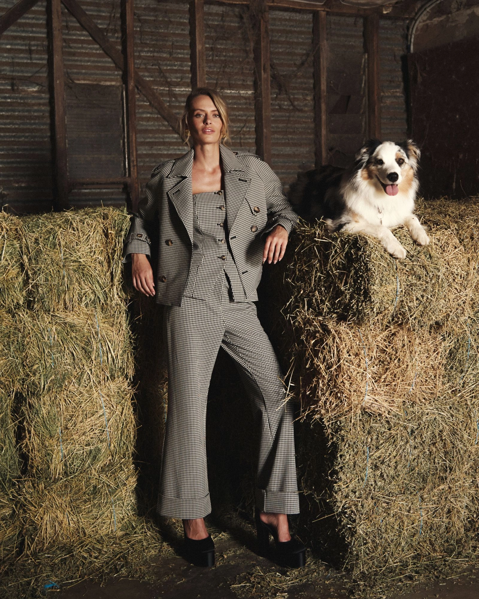 Forcast Clothing - Flynn Cropped Trench Coat