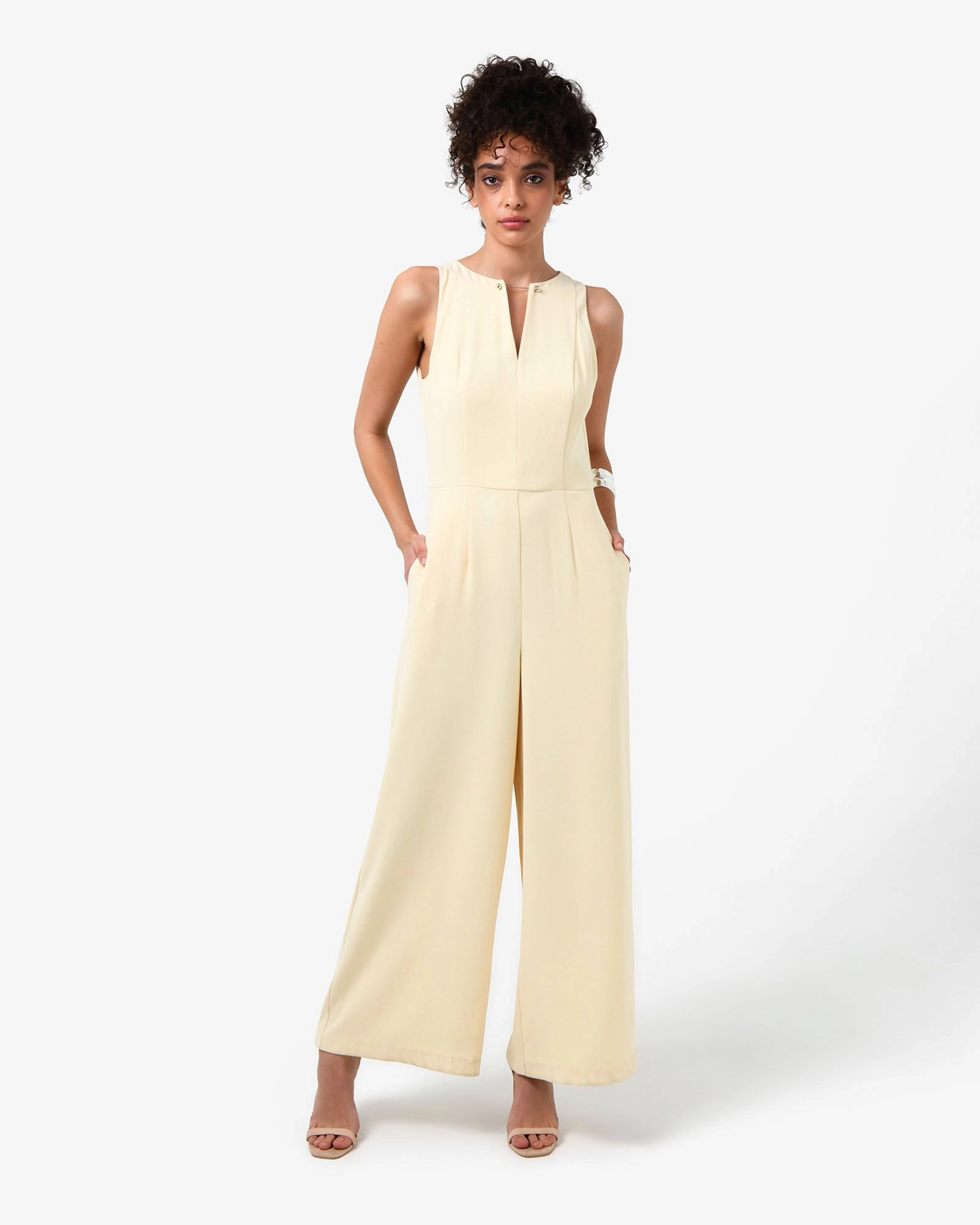 Forcast Clothing - Killara Wide Leg Jumpsuit