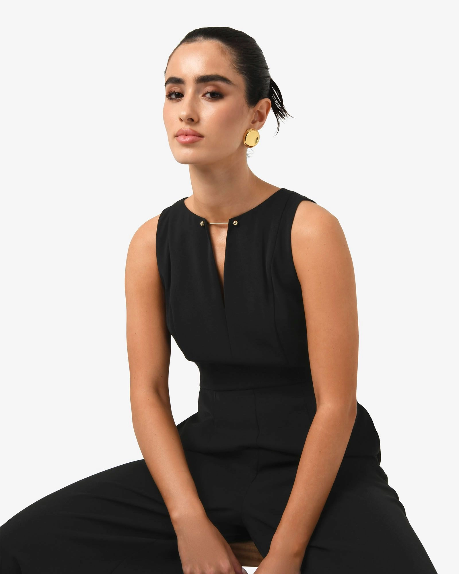 Forcast Clothing - Killara Wide Leg Jumpsuit