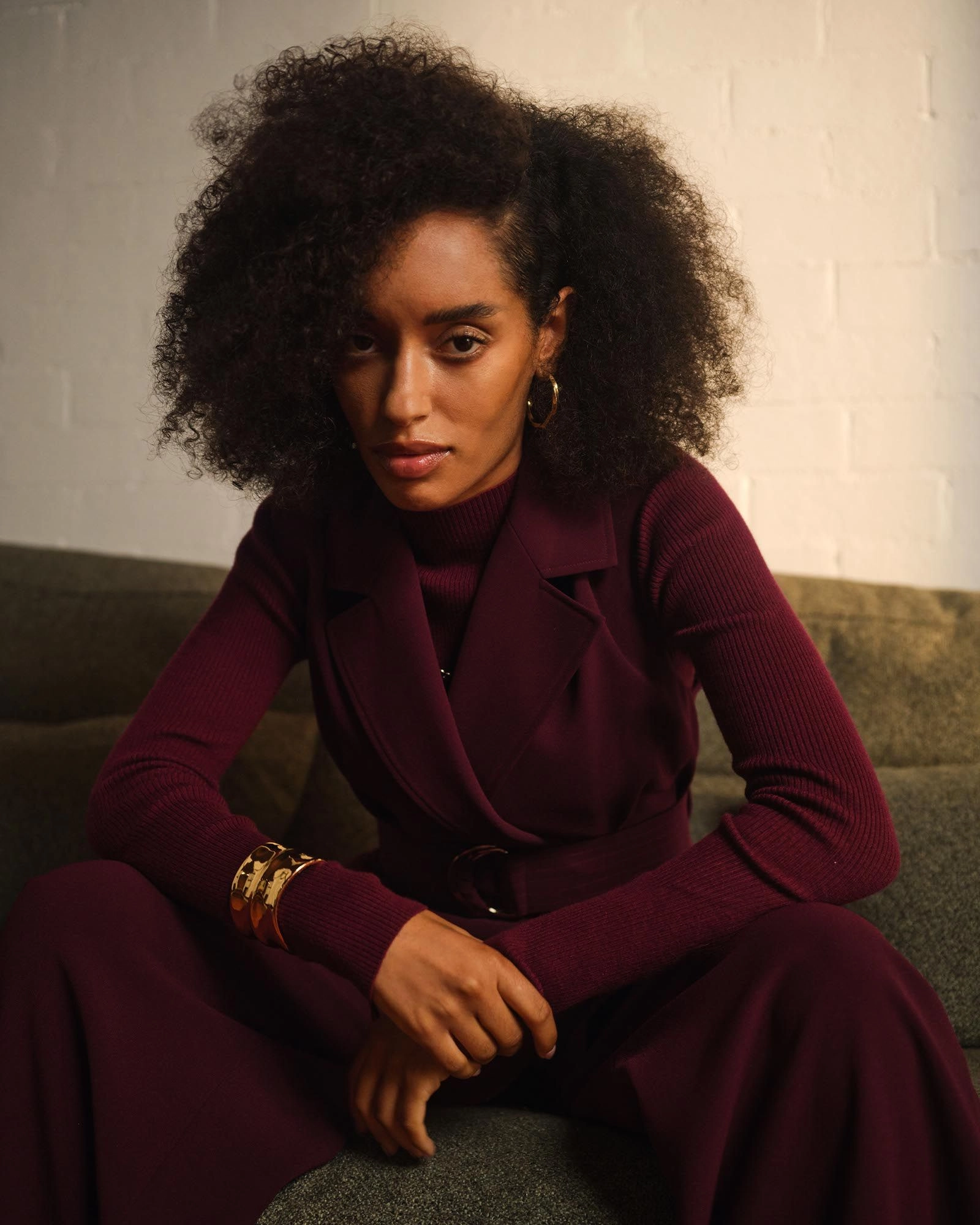 Forcast Clothing - Avelyn Mock Neck Knit