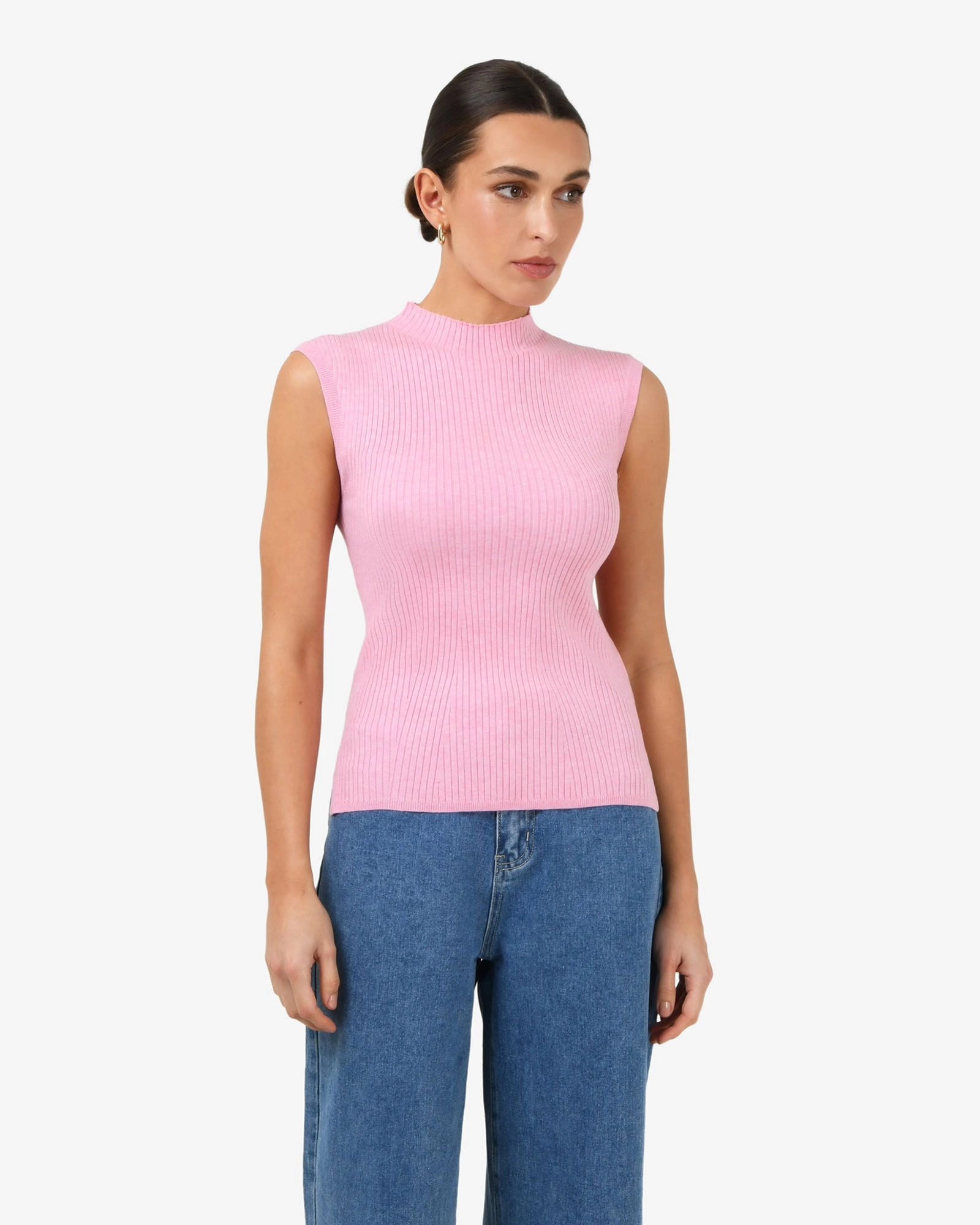 Forcast Clothing - Charm Mock Neck Knit