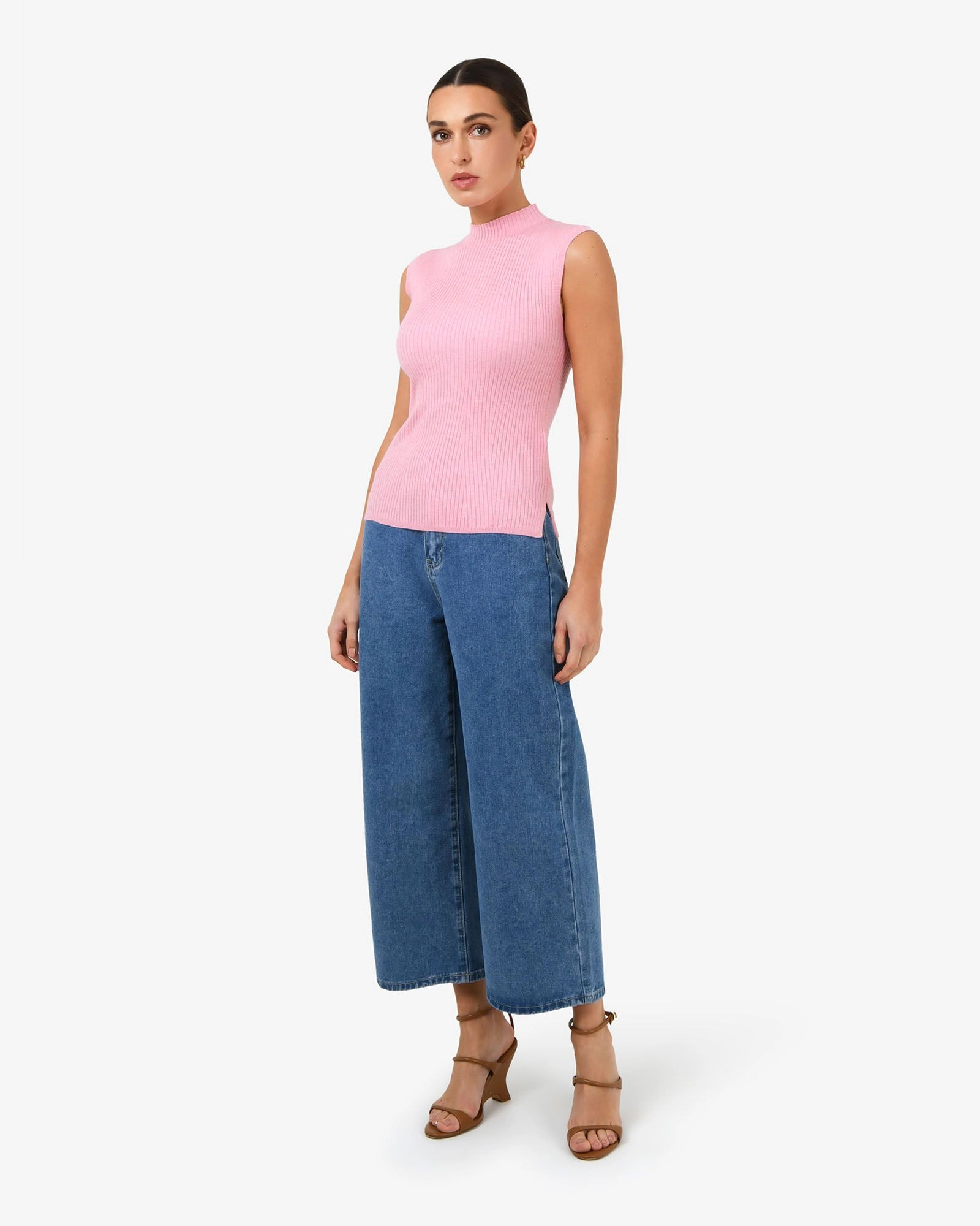 Forcast Clothing - Charm Mock Neck Knit