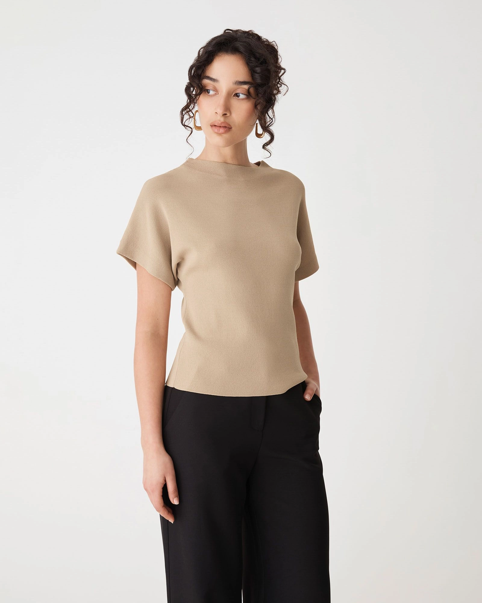 Forcast Clothing - Jemma Relaxed Knit Top