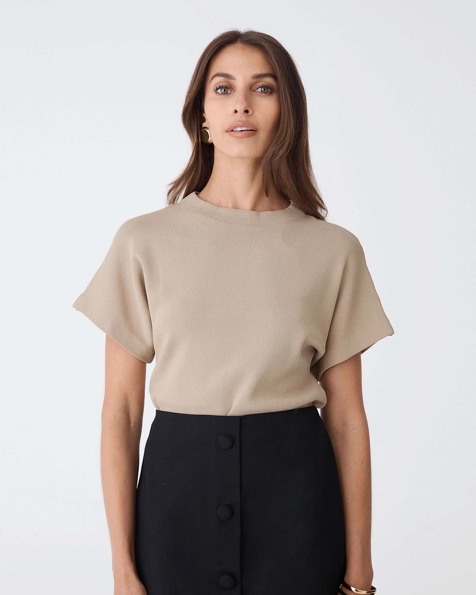 Forcast Clothing - Jemma Relaxed Knit Top