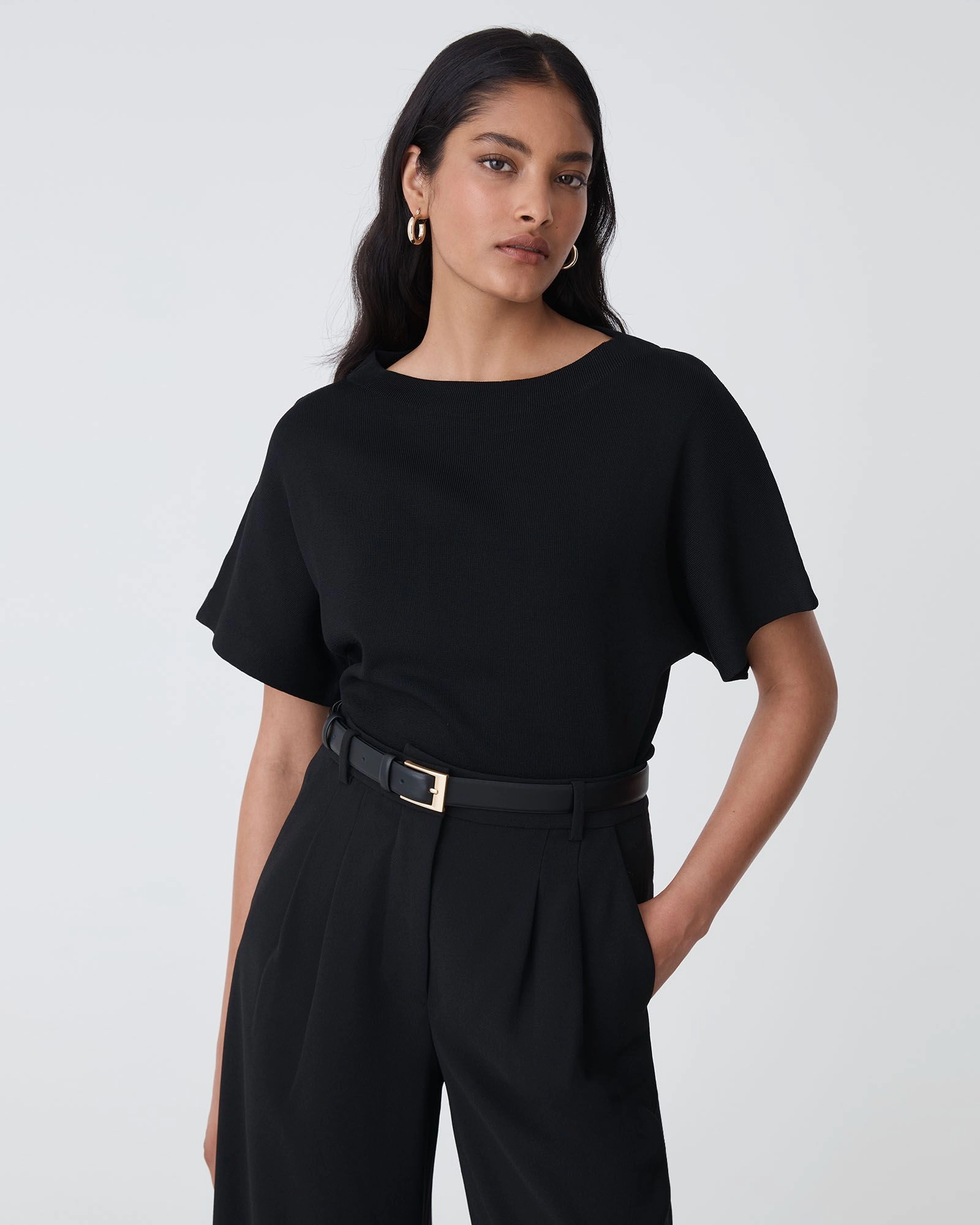 Forcast Clothing - Jemma Relaxed Knit Top