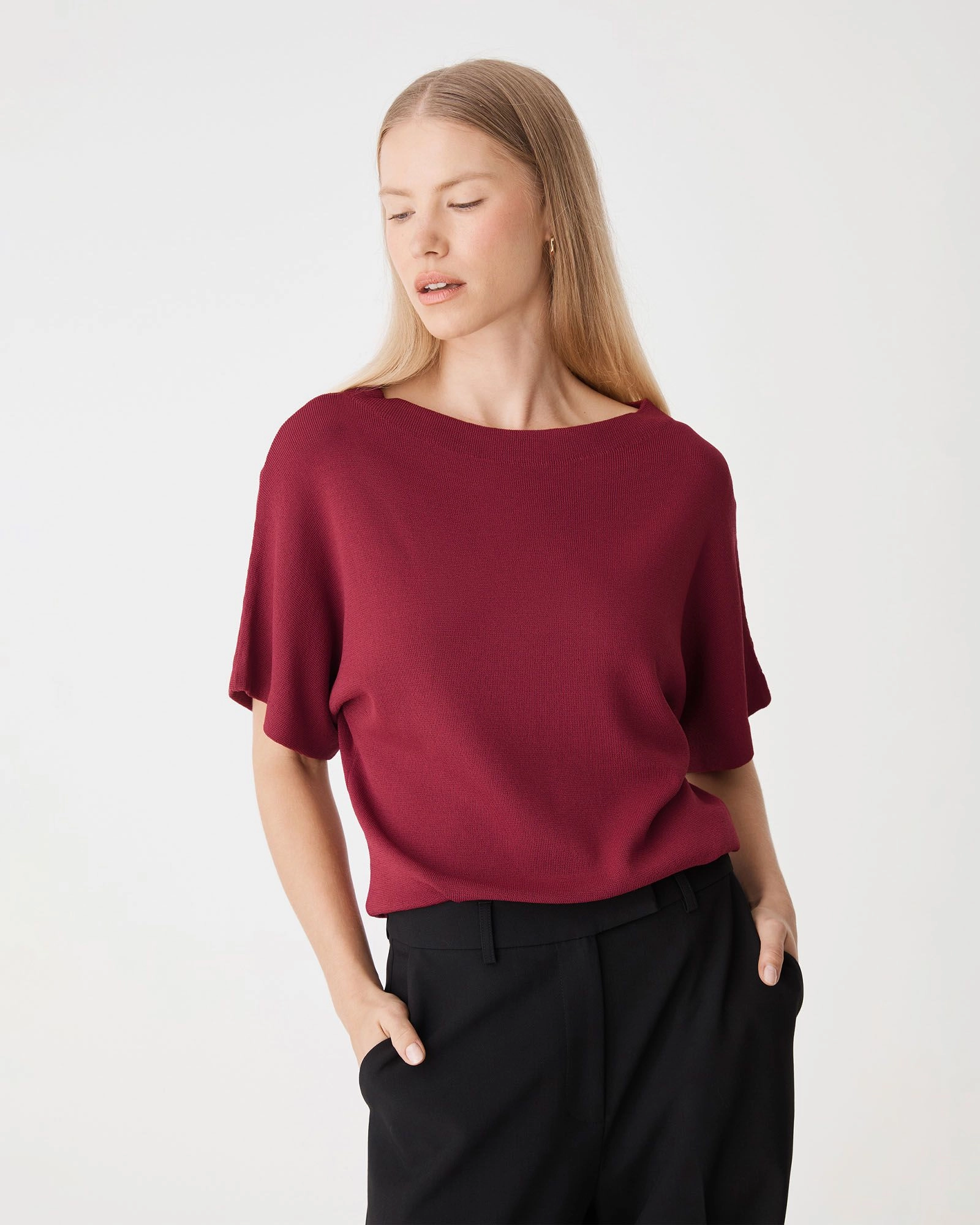 Forcast Clothing - Jemma Relaxed Knit Top