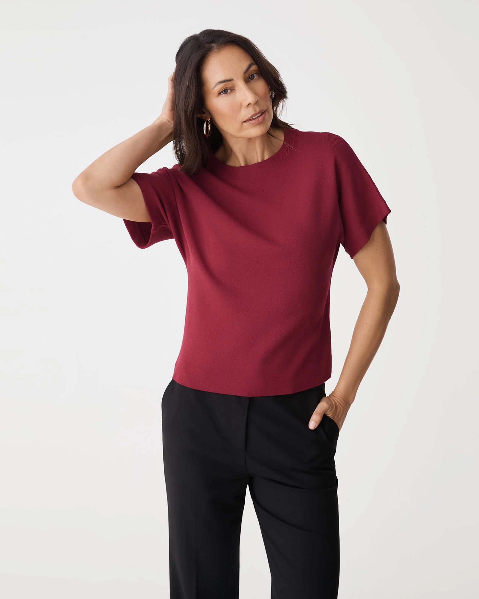 Forcast Clothing - Jemma Relaxed Knit Top