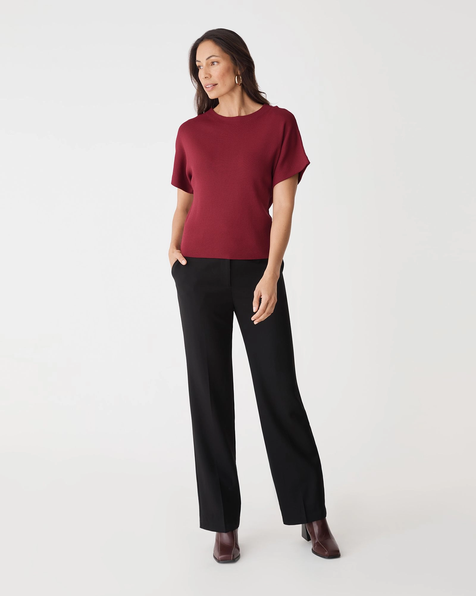 Forcast Clothing - Jemma Relaxed Knit Top