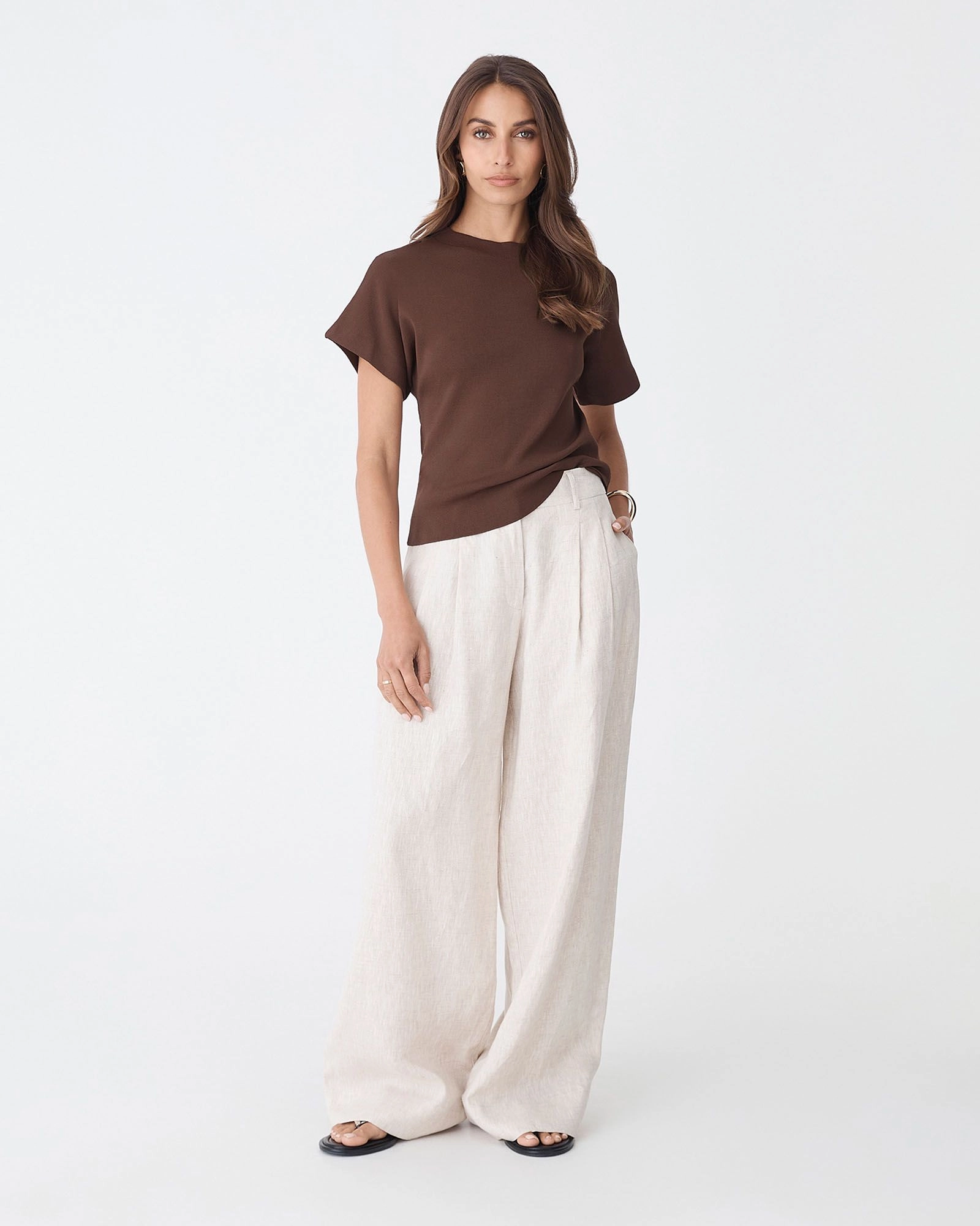 Forcast Clothing - Jemma Relaxed Knit Top