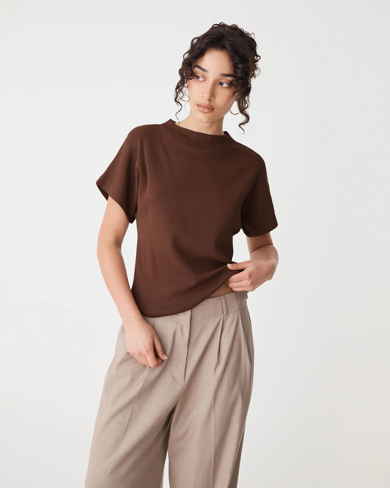 Forcast Clothing - Jemma Relaxed Knit Top