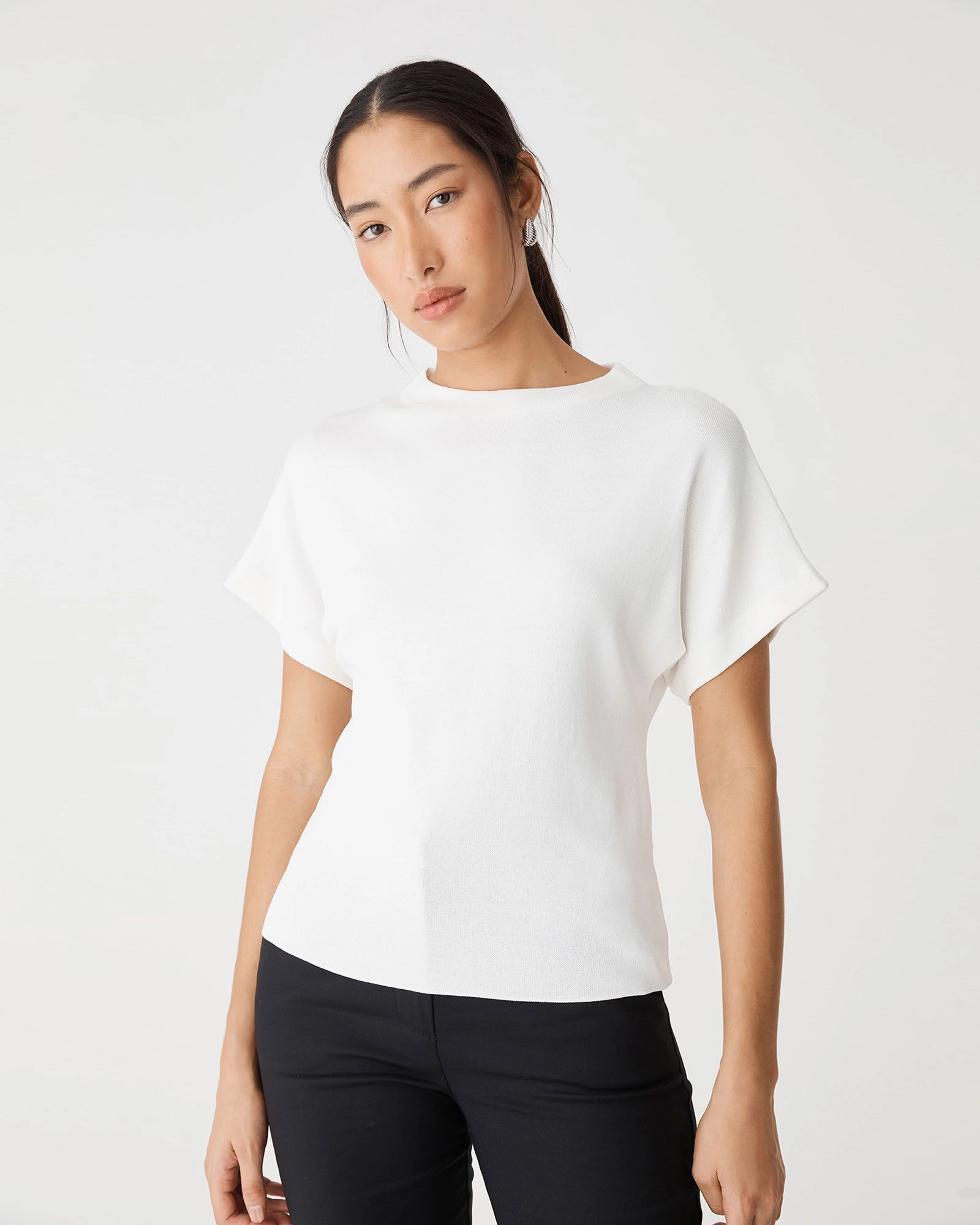 Forcast Clothing - Jemma Relaxed Knit Top