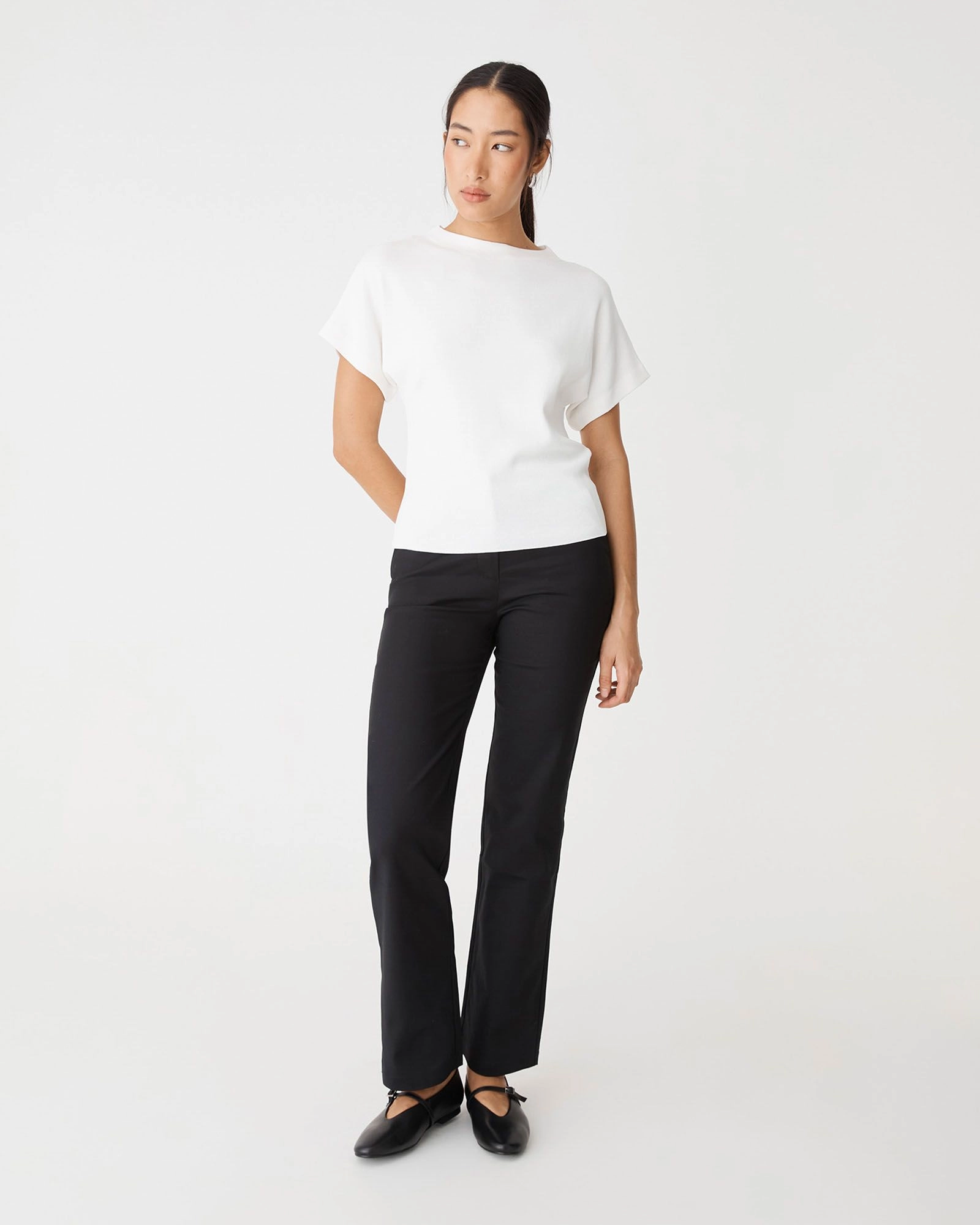 Forcast Clothing - Jemma Relaxed Knit Top