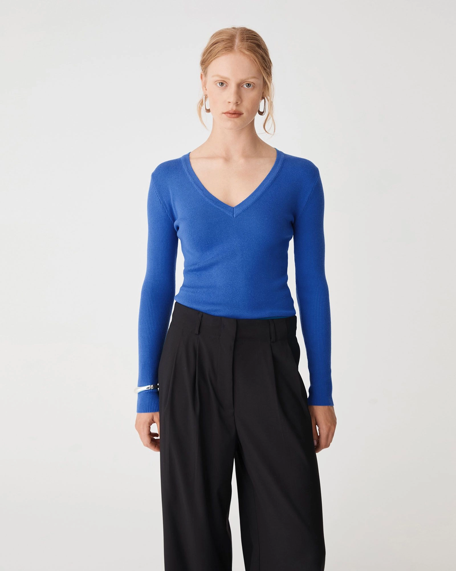 Forcast Cloting - Vicky V-Neck Knit