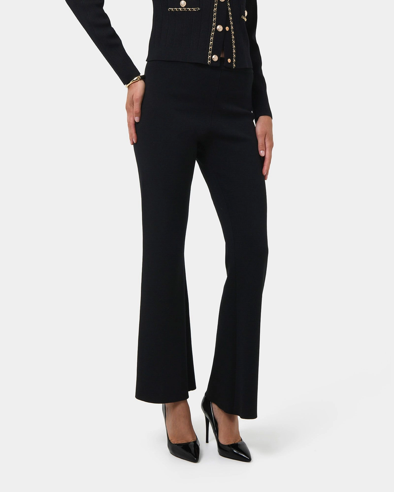 Forcast Clothing - Jordy Flared Knit Pants