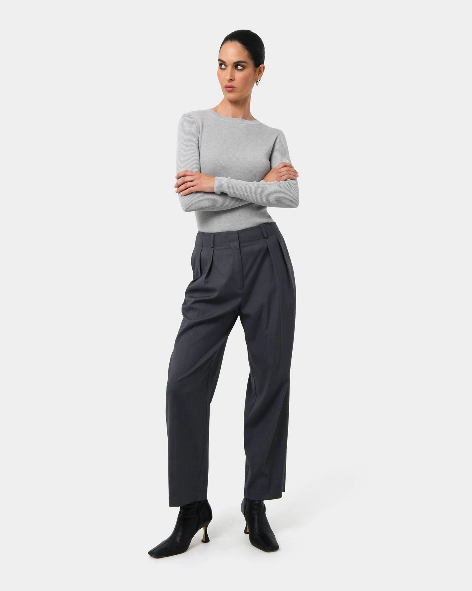 Forcast Clothing - Milan Adjustable Waist Pants