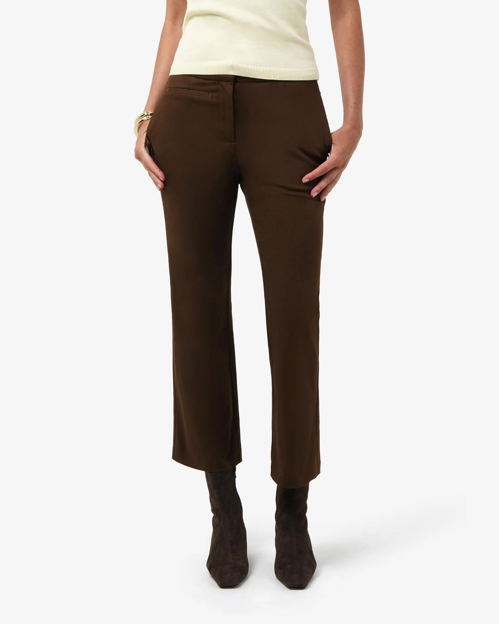 Forcast Clothing - Alison Crop Flared Pants