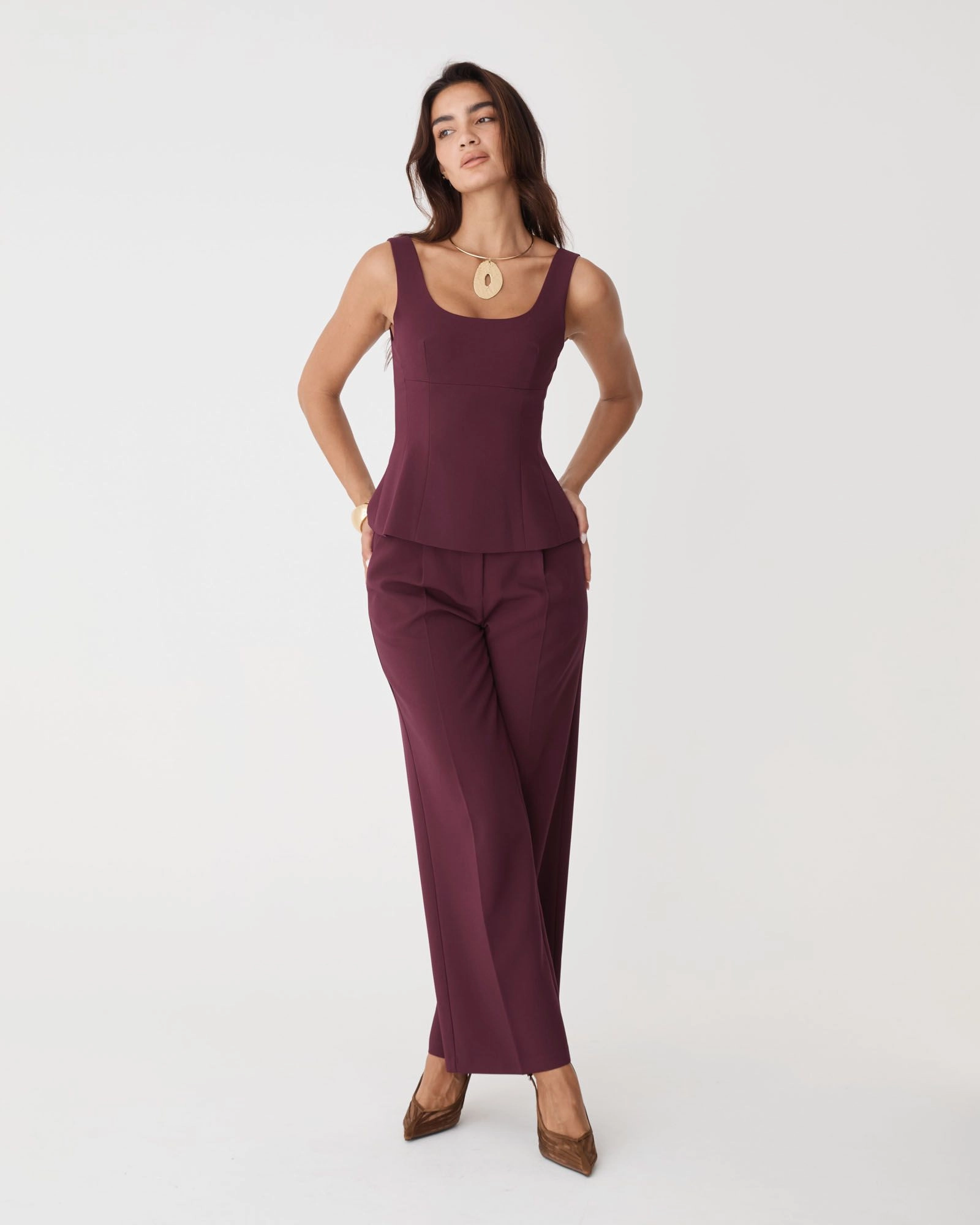 Forcast Clothing - Nikki Long Collared Vest