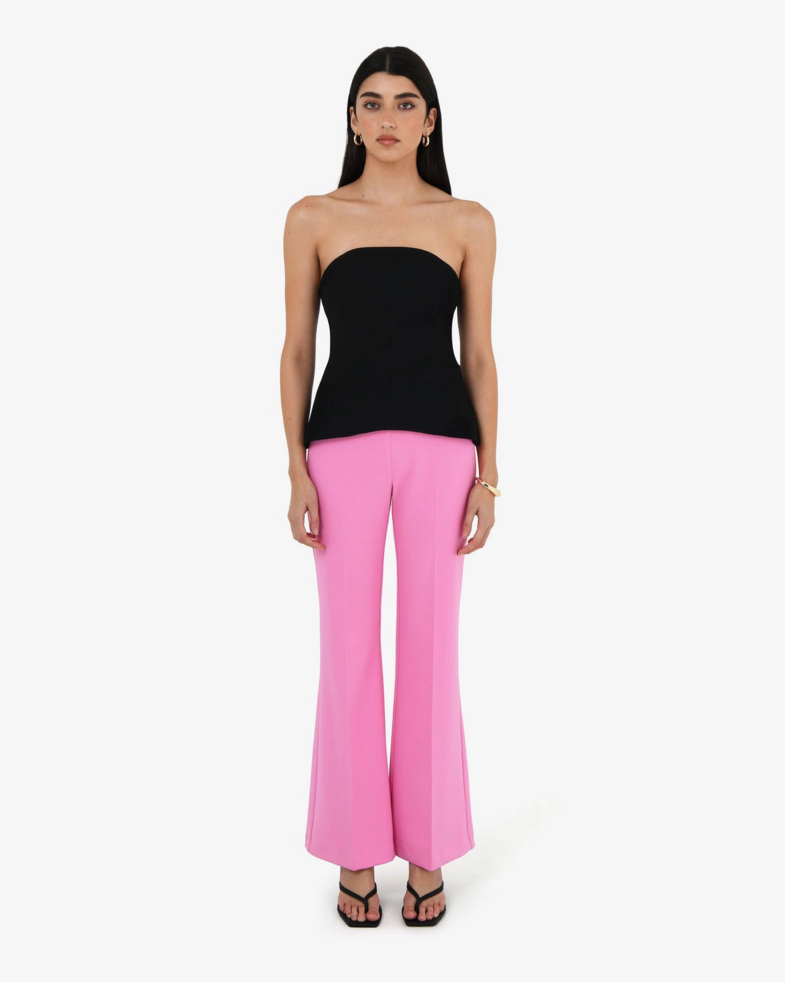Forcast Clothing - Belmore Crepe Flared Pants