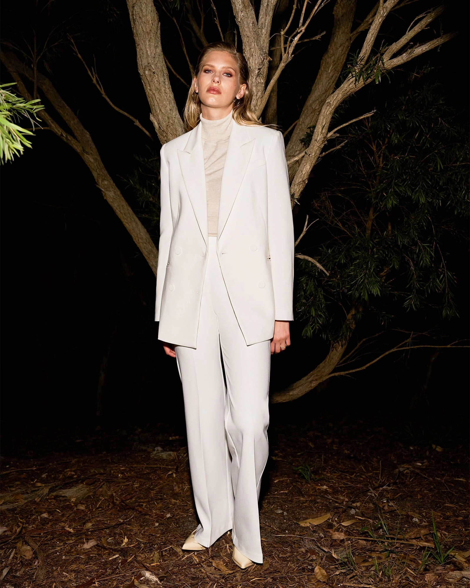 Forcast Clothing - Belmore Crepe Flared Pants