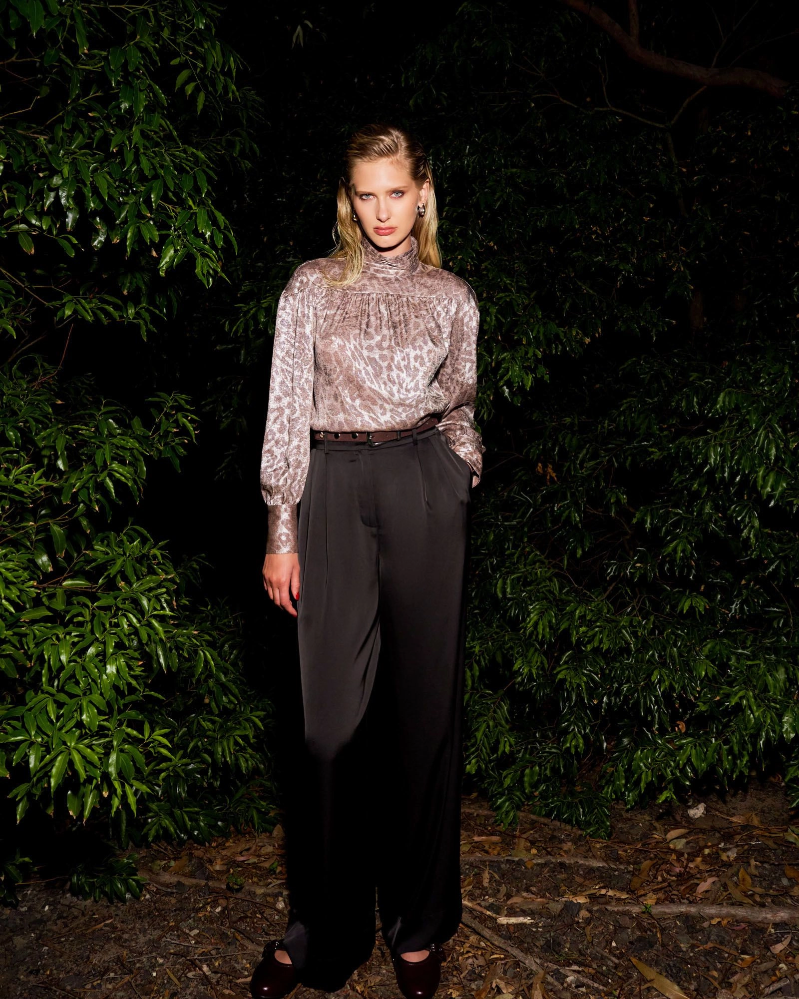 Forcast Clothing - Valeria Wide Leg Pants