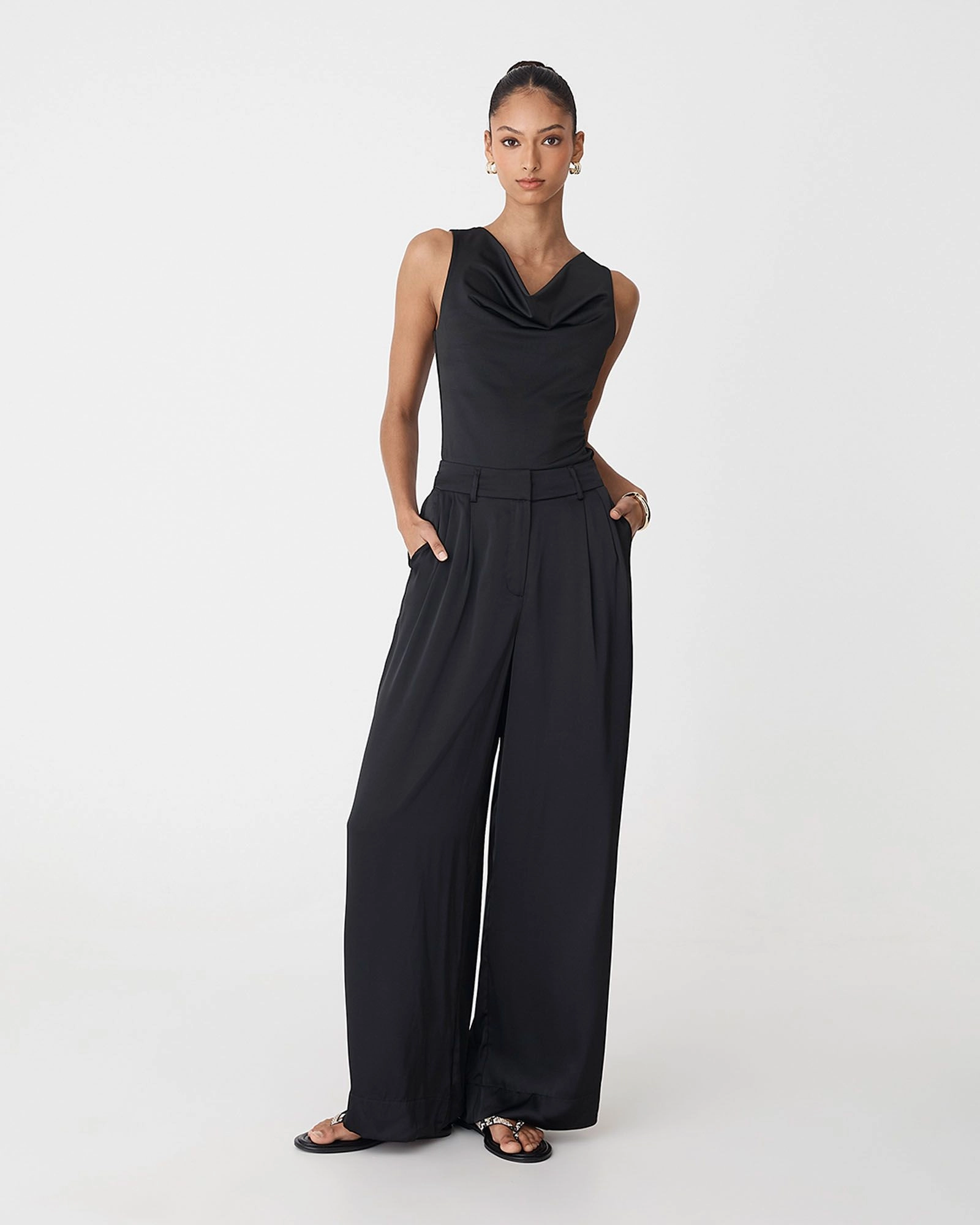 Forcast Clothing - Valeria Wide Leg Pants
