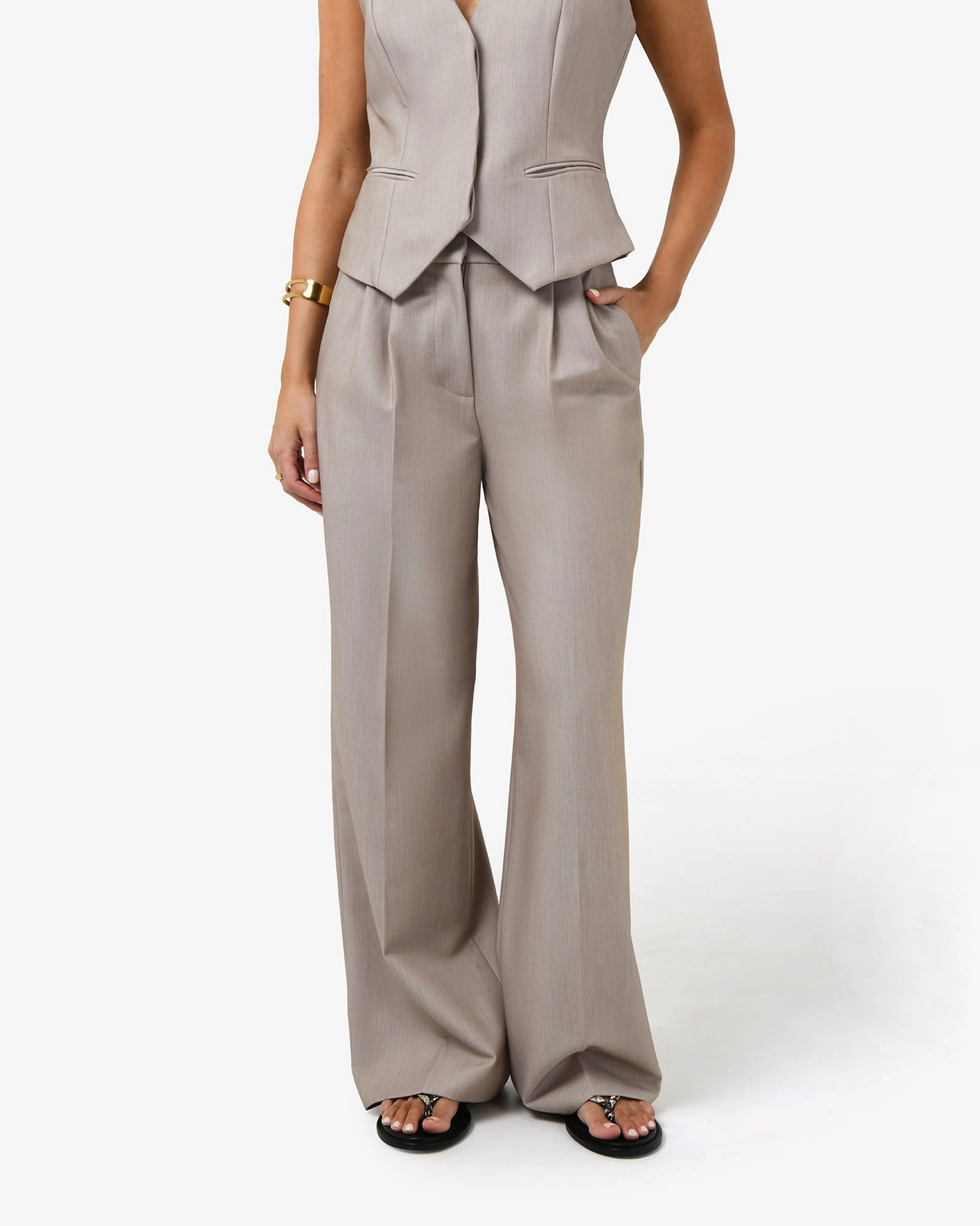 Forcast Clothing - Fitzroy Pleat Front Pants