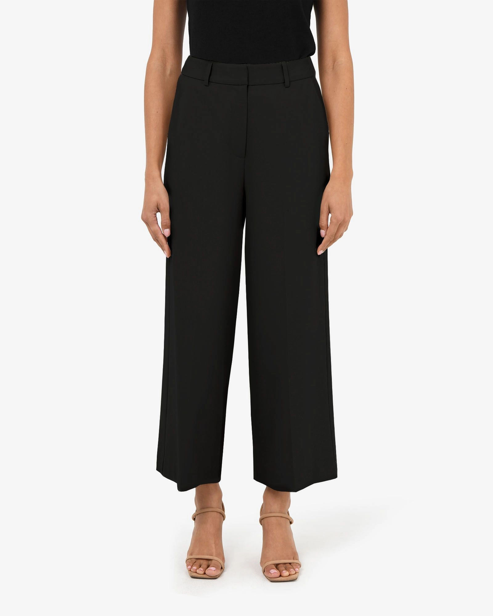 Forcast Clothing - Mallory Herringbone Culottes