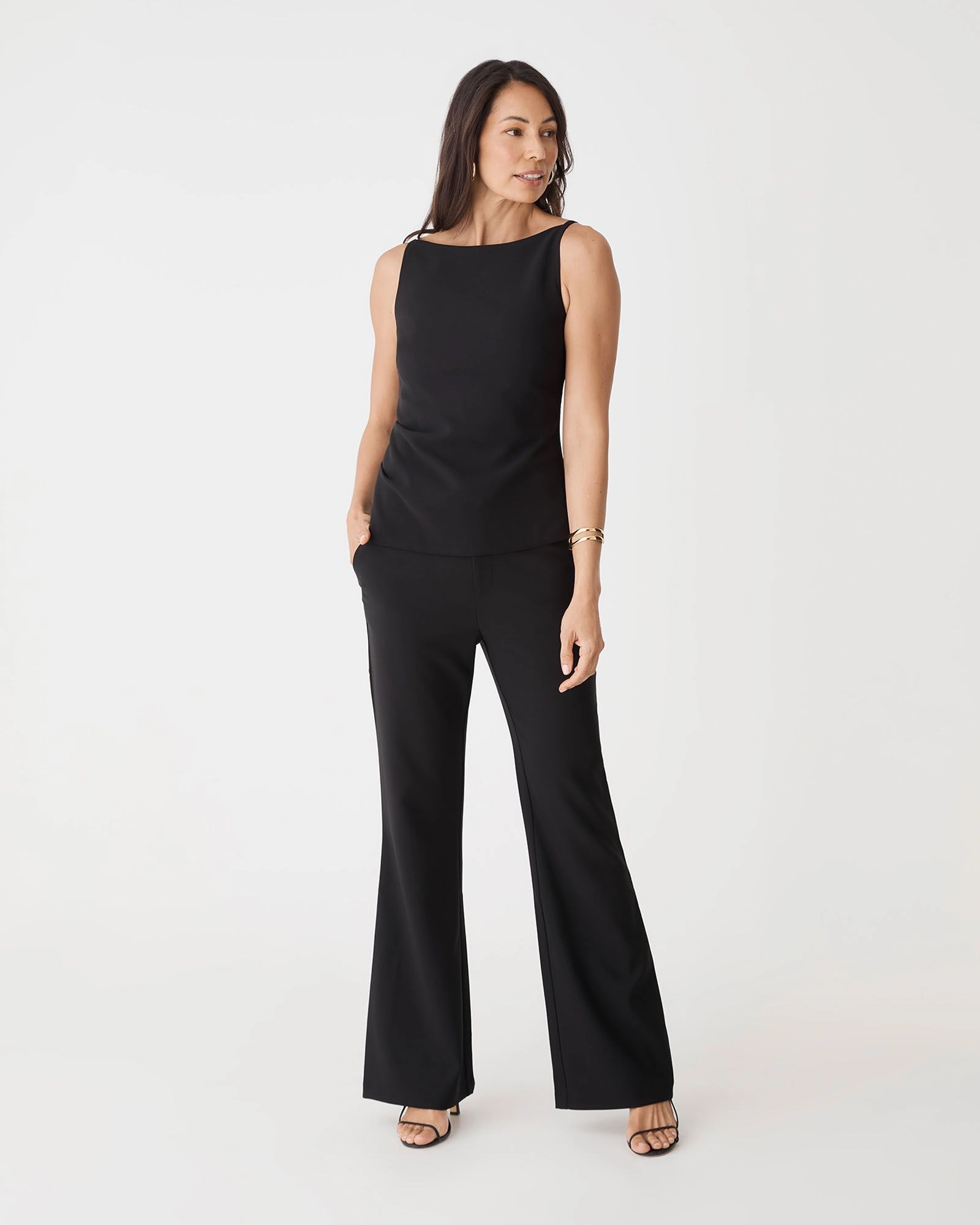 Forcast Clothing - Hannah Stretch Bootleg Pants