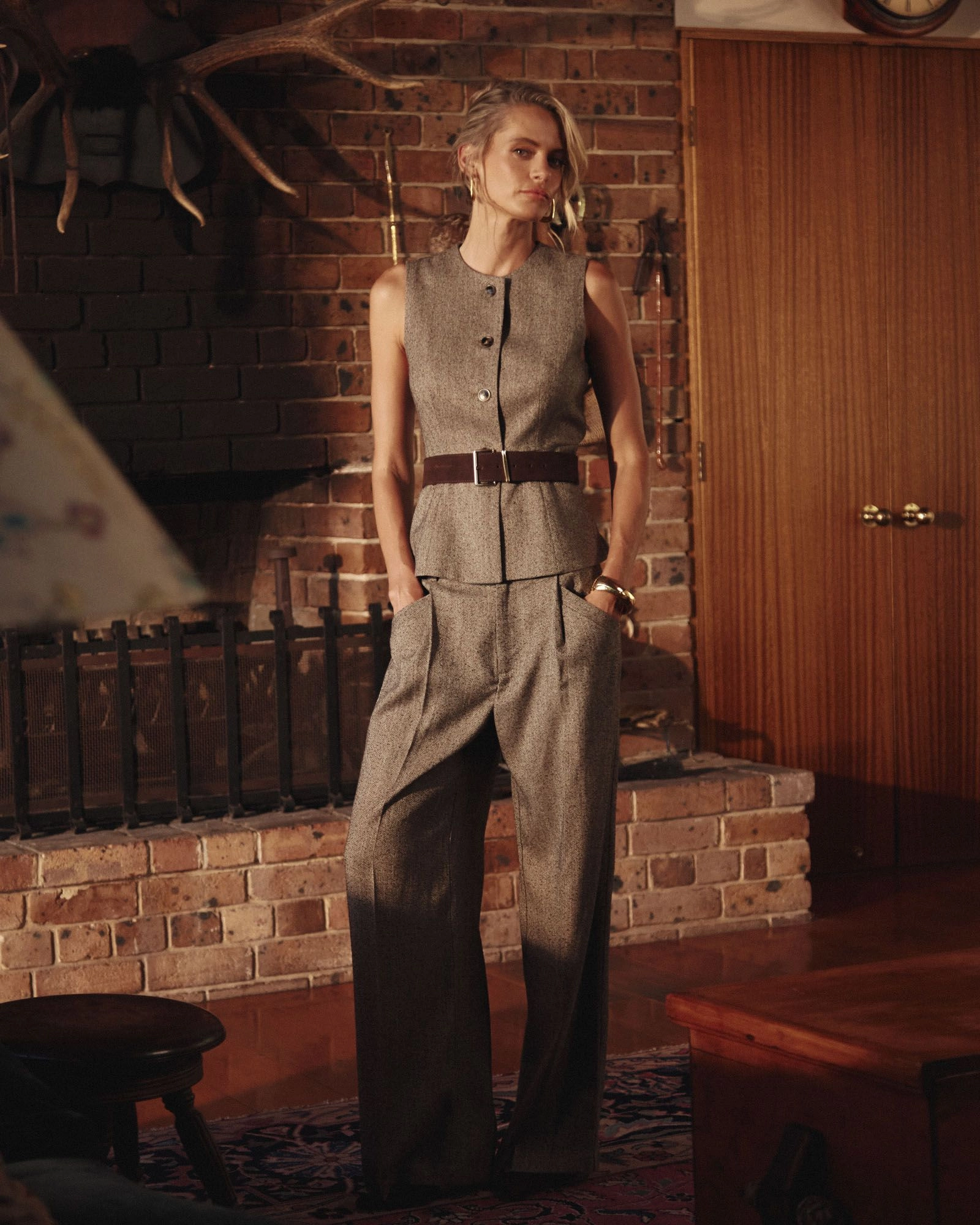 Forcast Clothing - Nevada Herringbone Pants