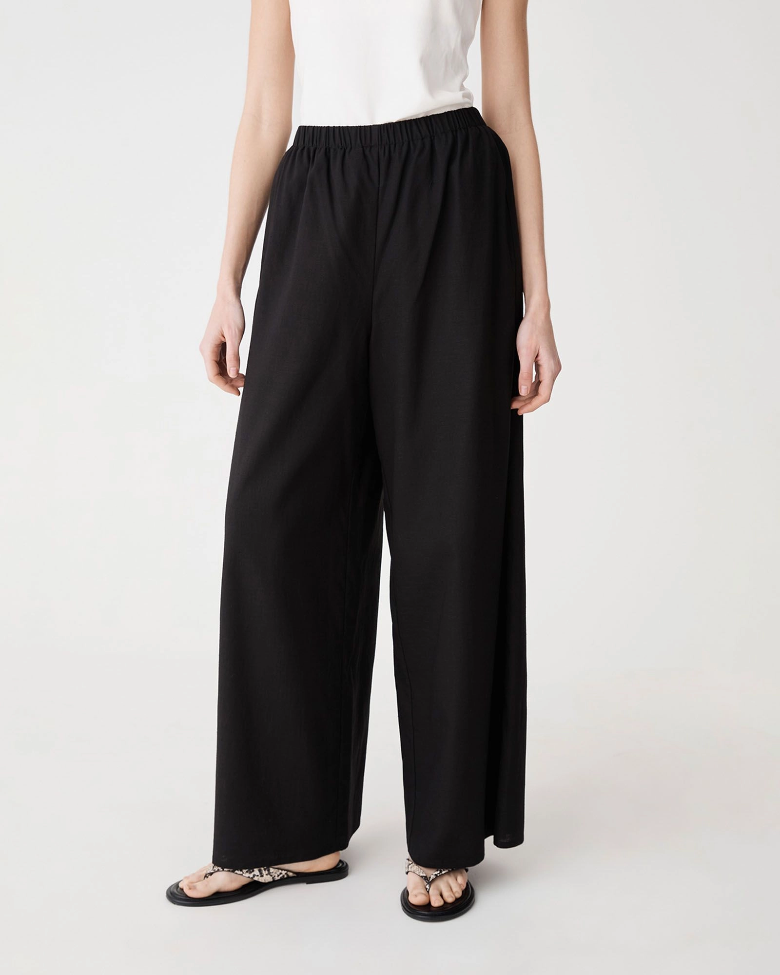 Forcast Clothing - Jazie Tencel Linen Pants