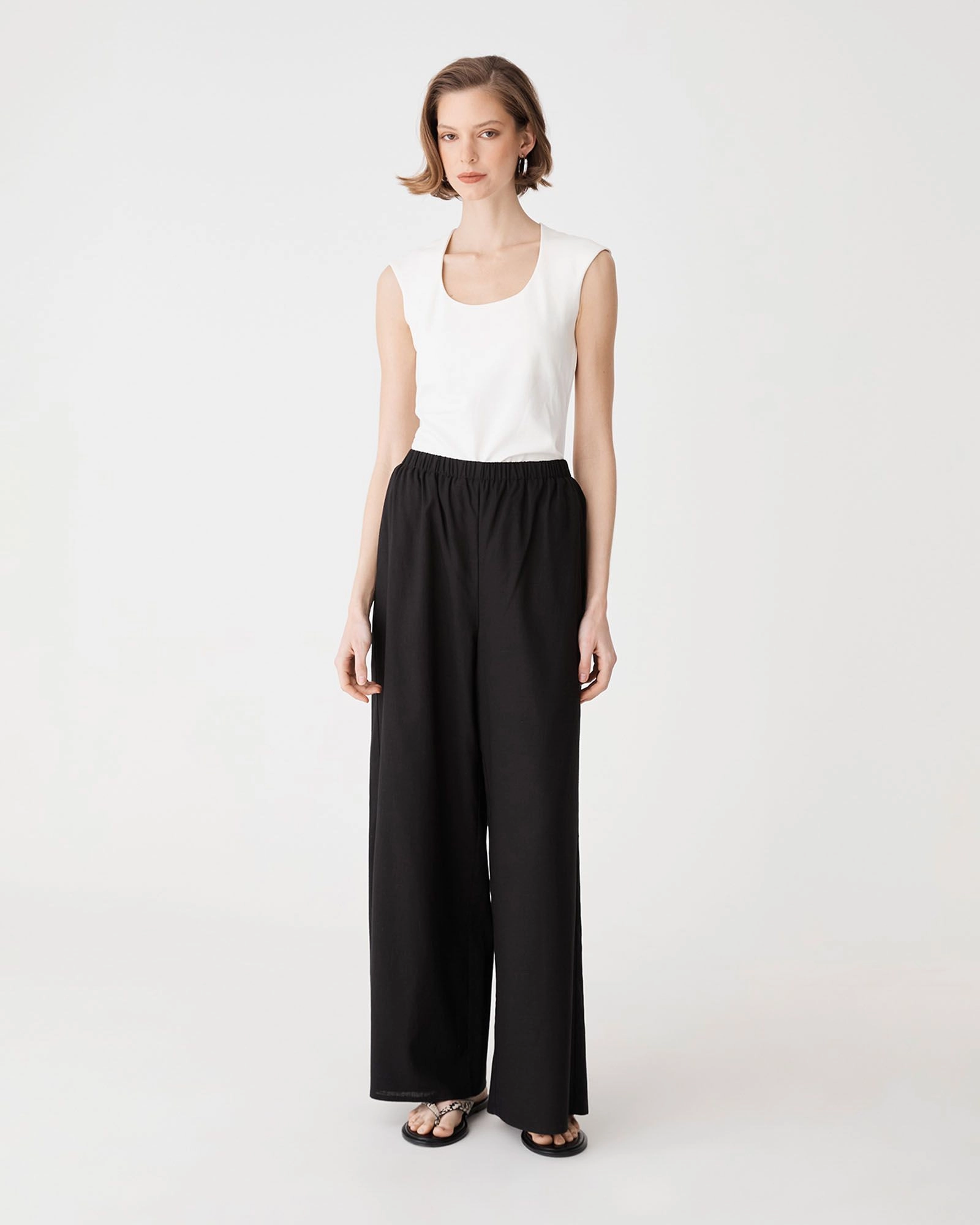 Forcast Clothing - Jazie Tencel Linen Pants