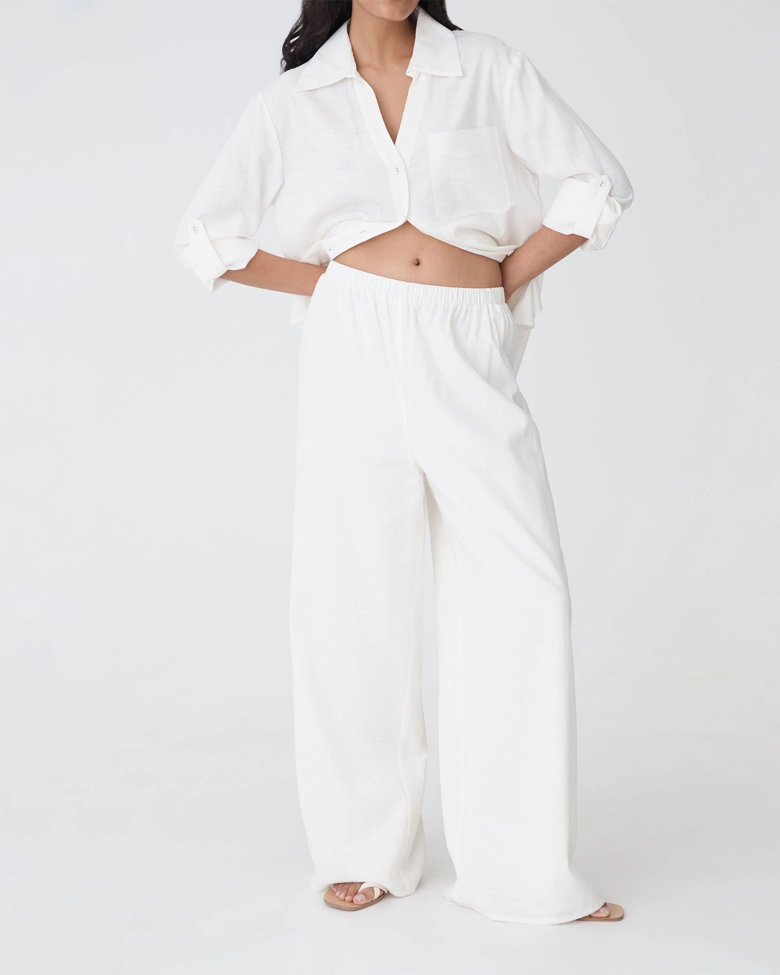 Forcast Clothing - Jazie Tencel Linen Pants