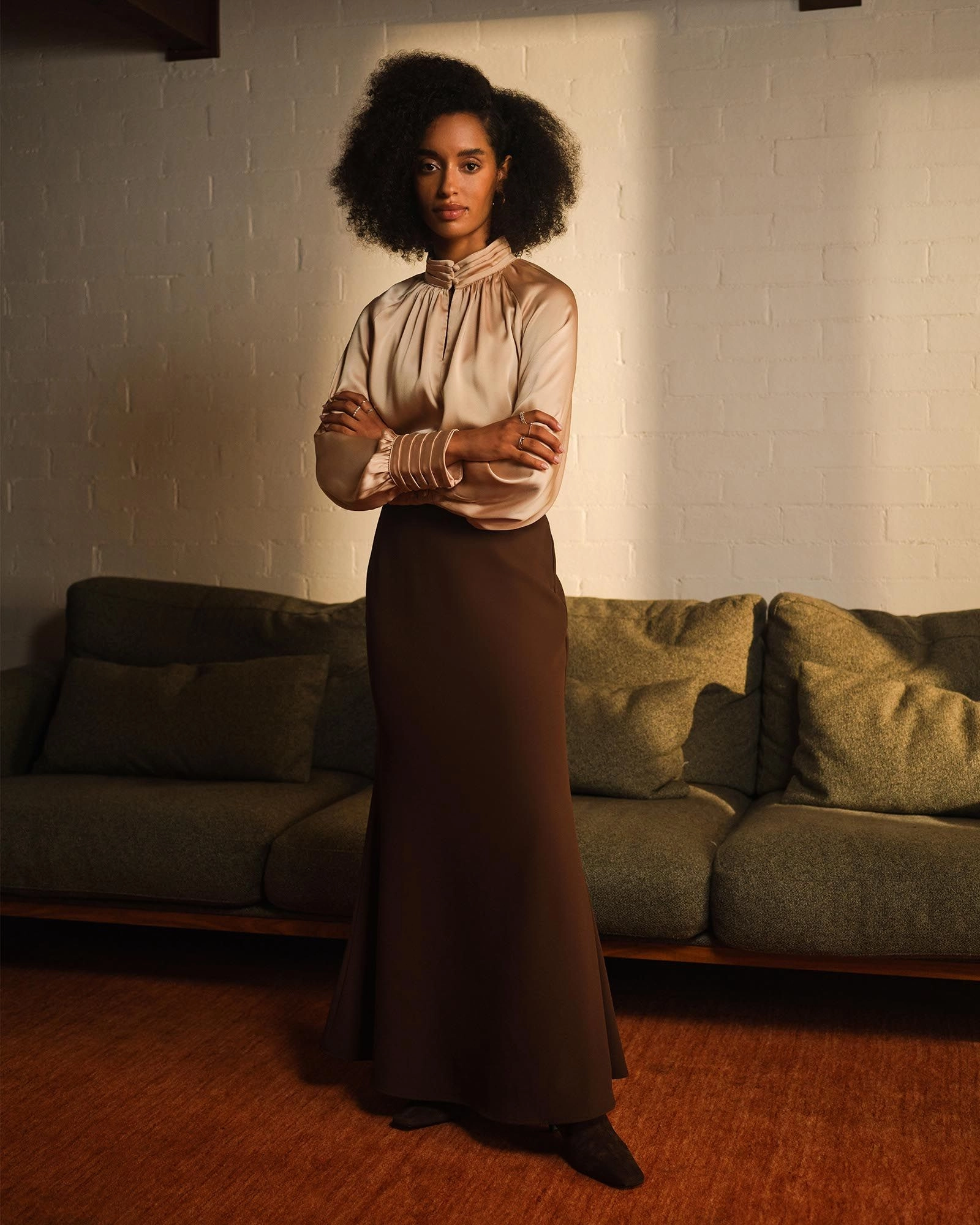 Forcast Clothing - Caris Flared Maxi Skirt