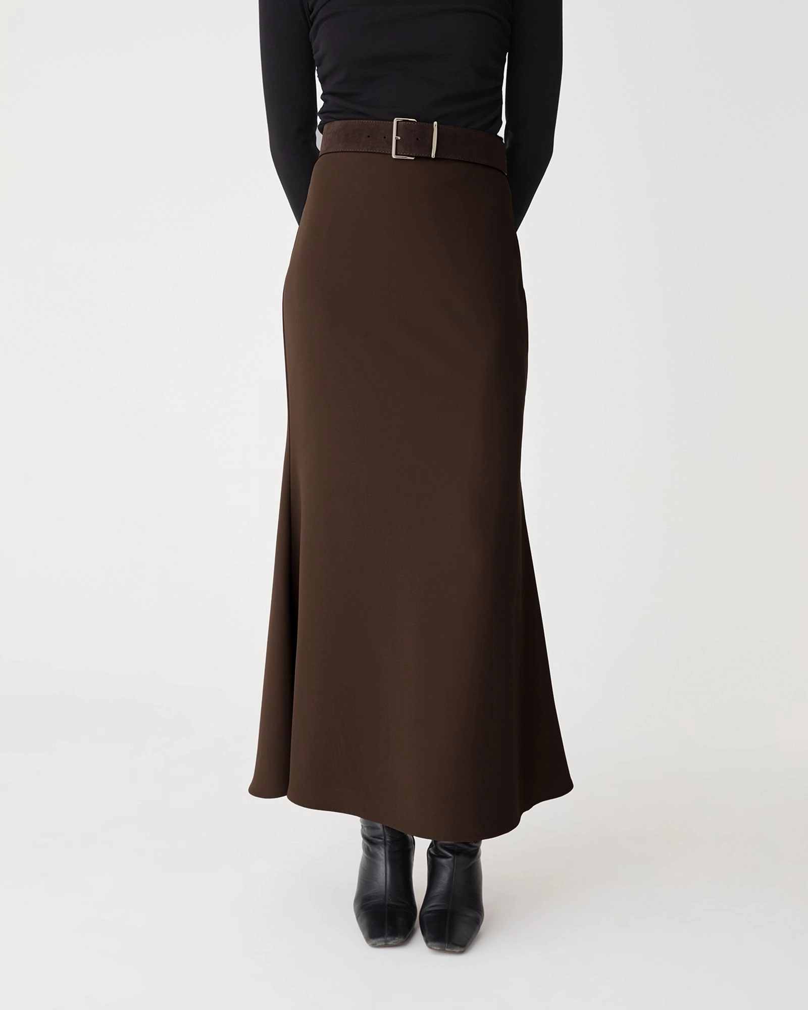 Forcast Clothing - Caris Flared Maxi Skirt