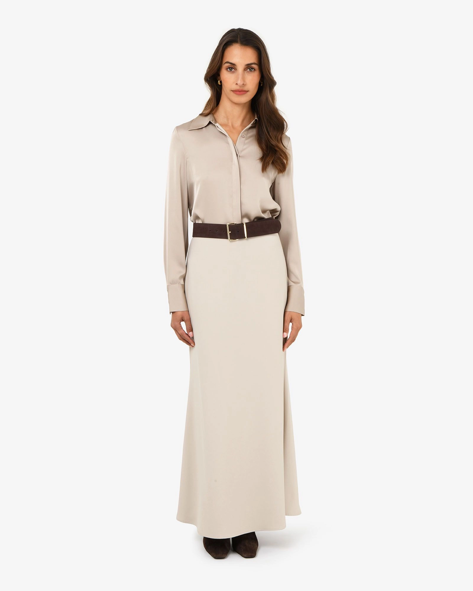 Forcast Clothing - Caris Flared Maxi Skirt