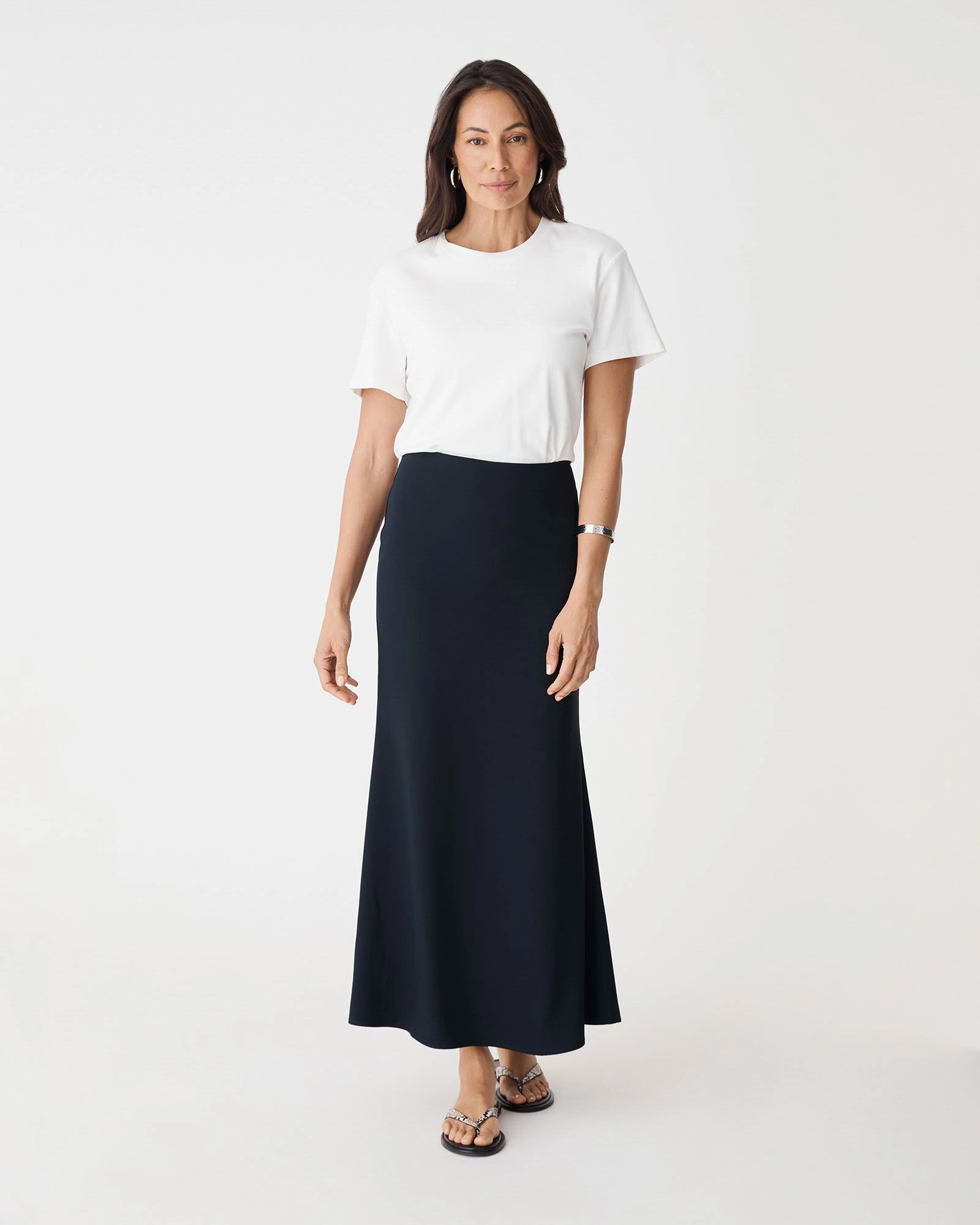 Forcast Clothing - Caris Flared Maxi Skirt