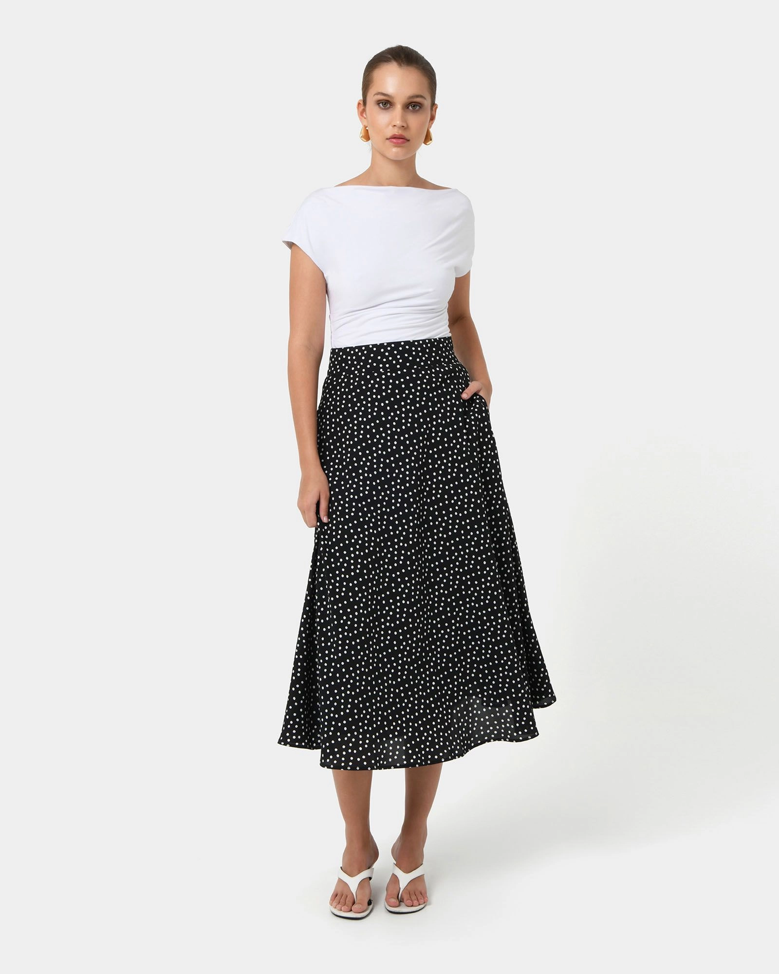 Forcast Clothing - Jules A-line Skirt