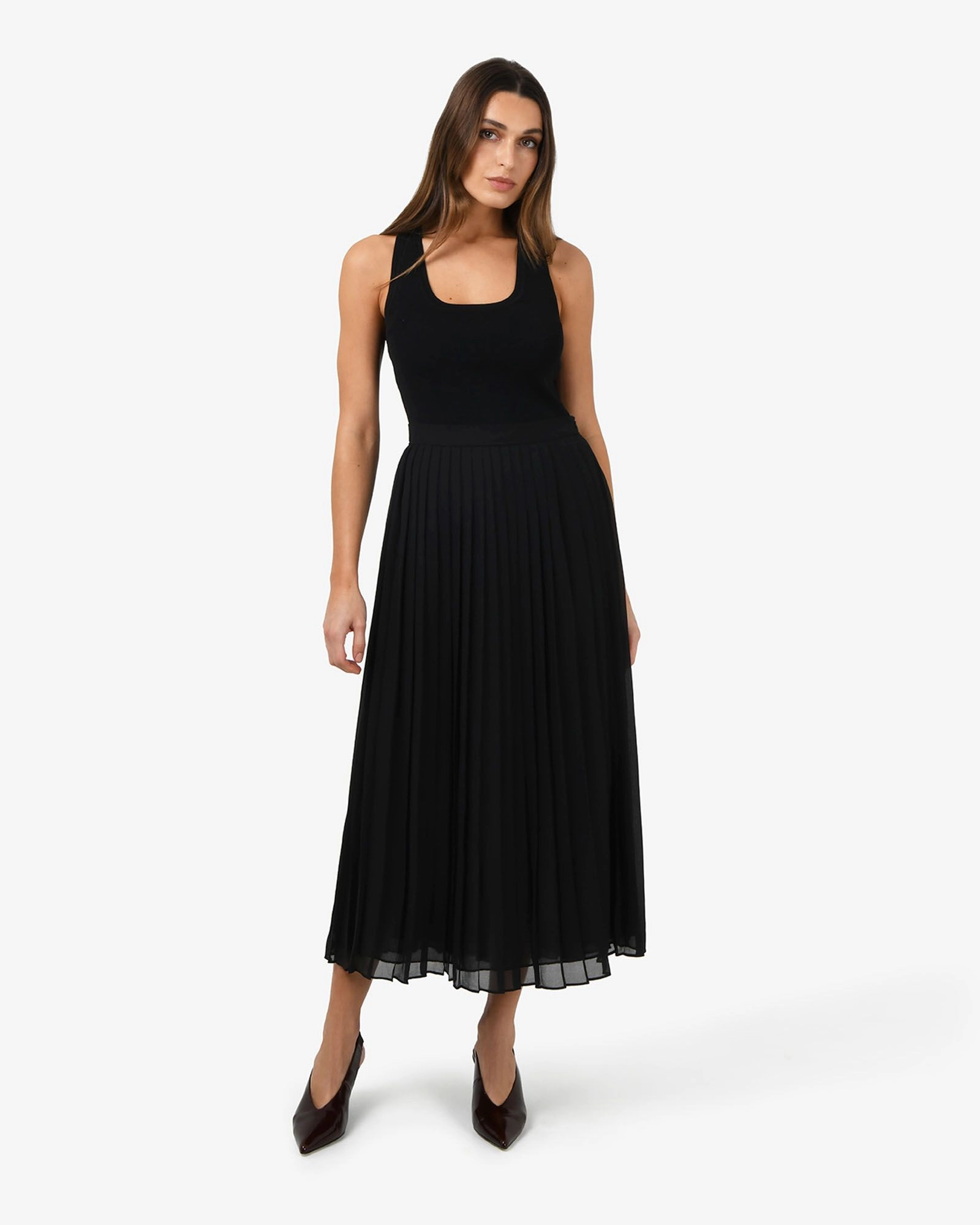 Forcast Clothing - Melina Pleated Skirt