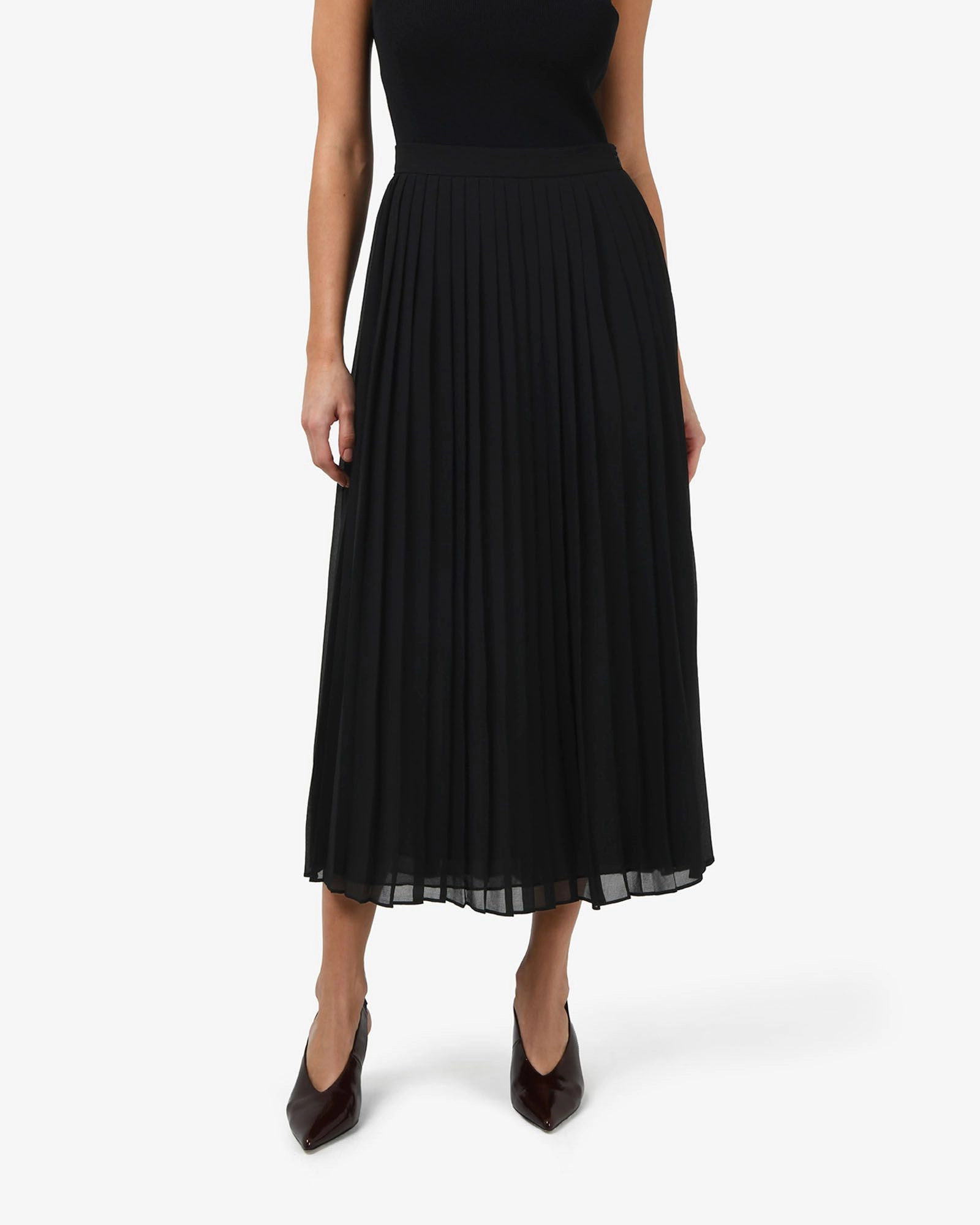 Forcast Clothing - Melina Pleated Skirt