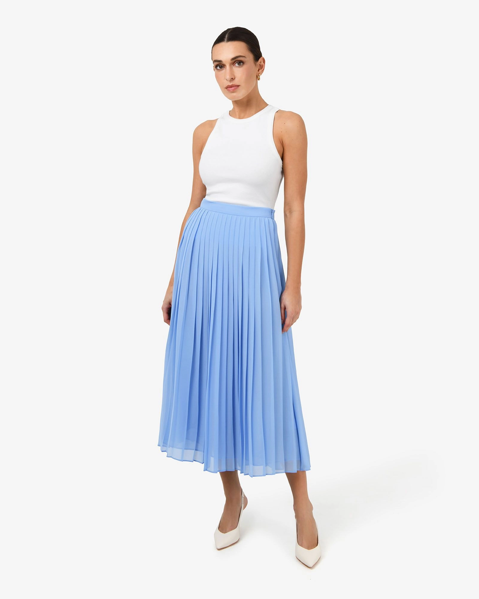 Forcast Clothing - Melina Pleated Skirt