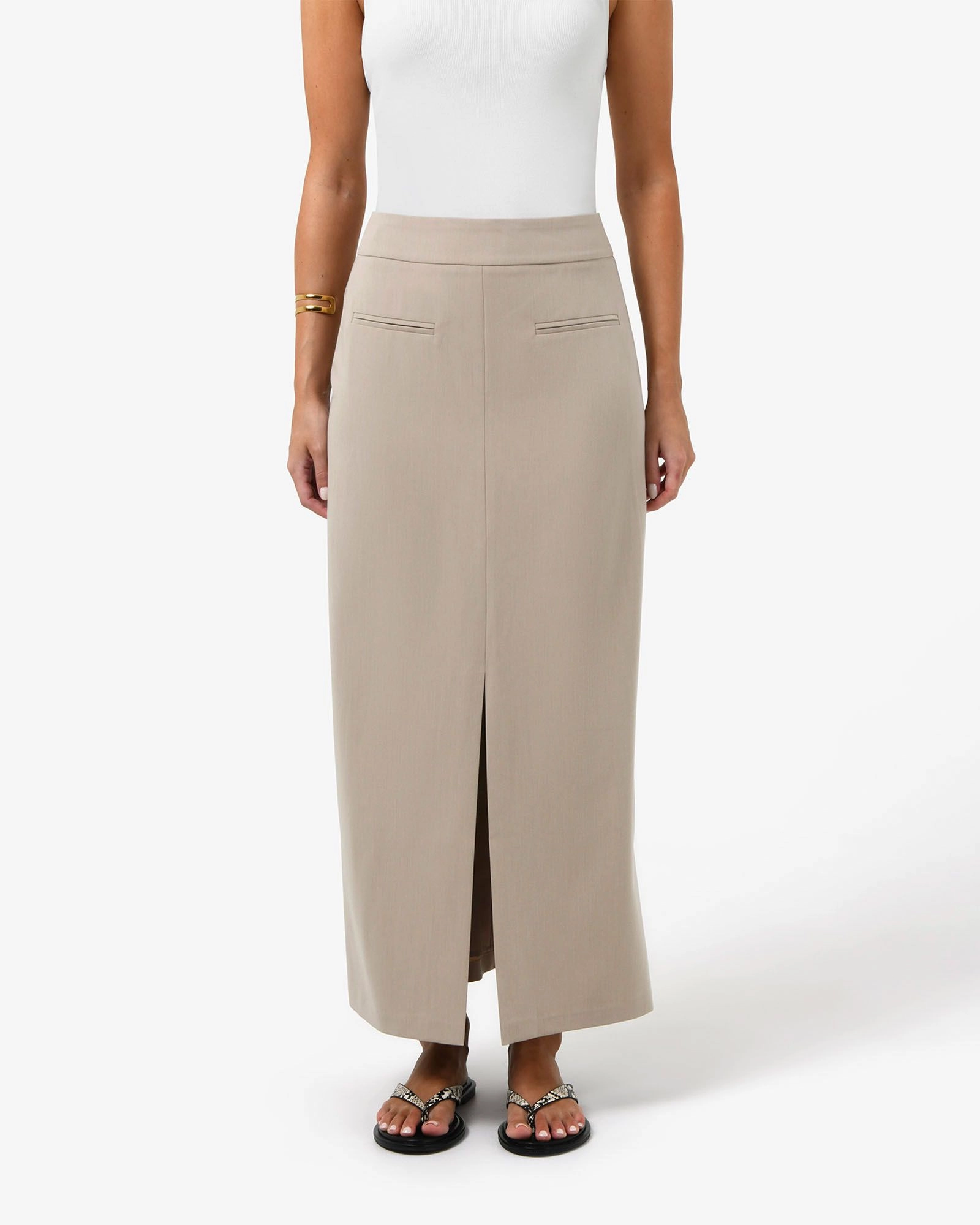 Forcast Clothing - Milton Front Split Skirt