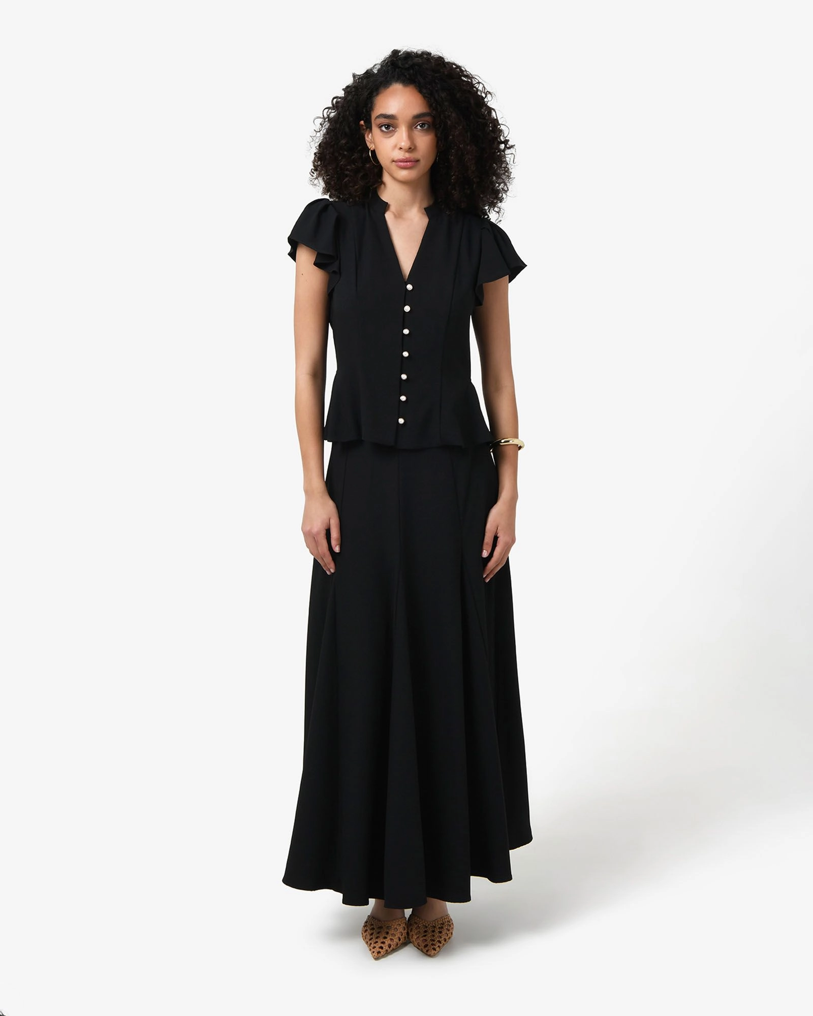 Forcast Clothing - Carissa Godet Skirt