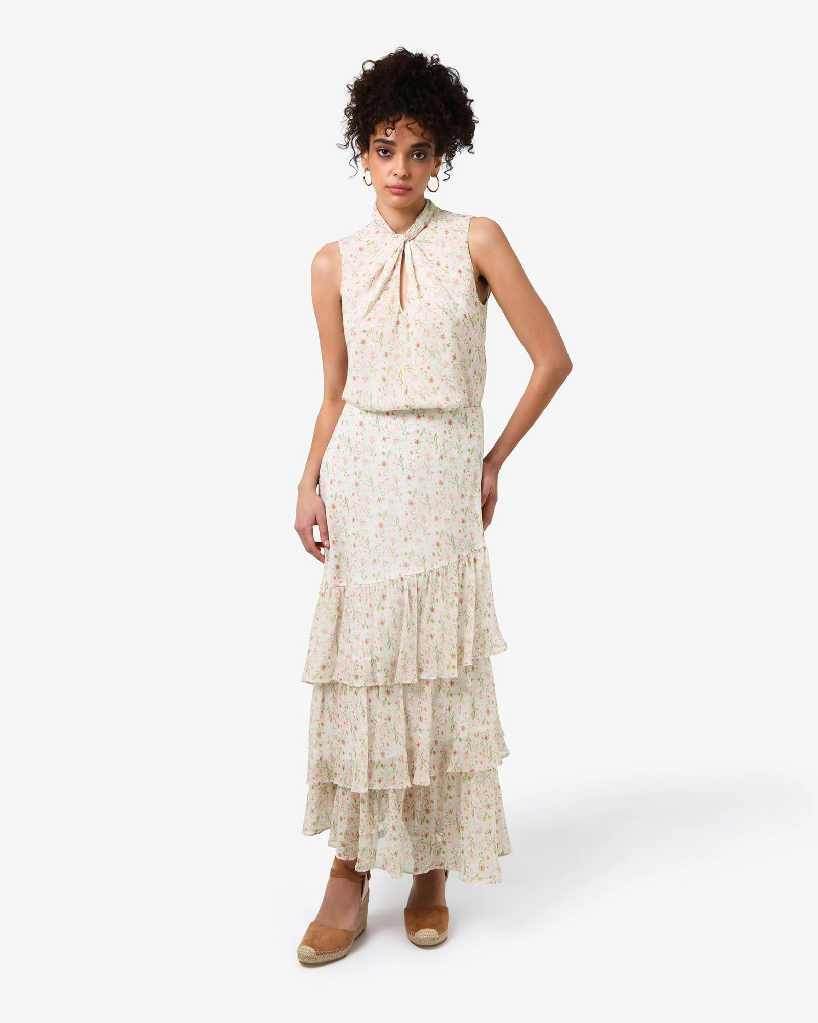 Indy Ruffle Floral Skirt