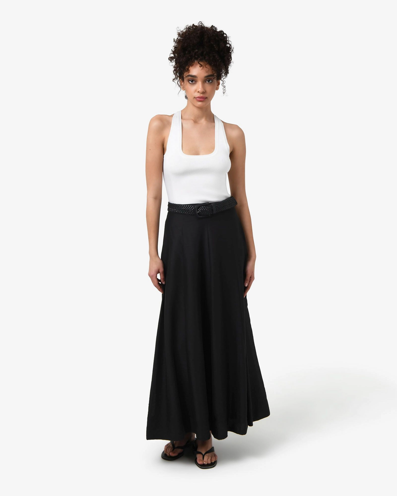 Forcast Clothing - Bellini 2 Panel Maxi Skirt 